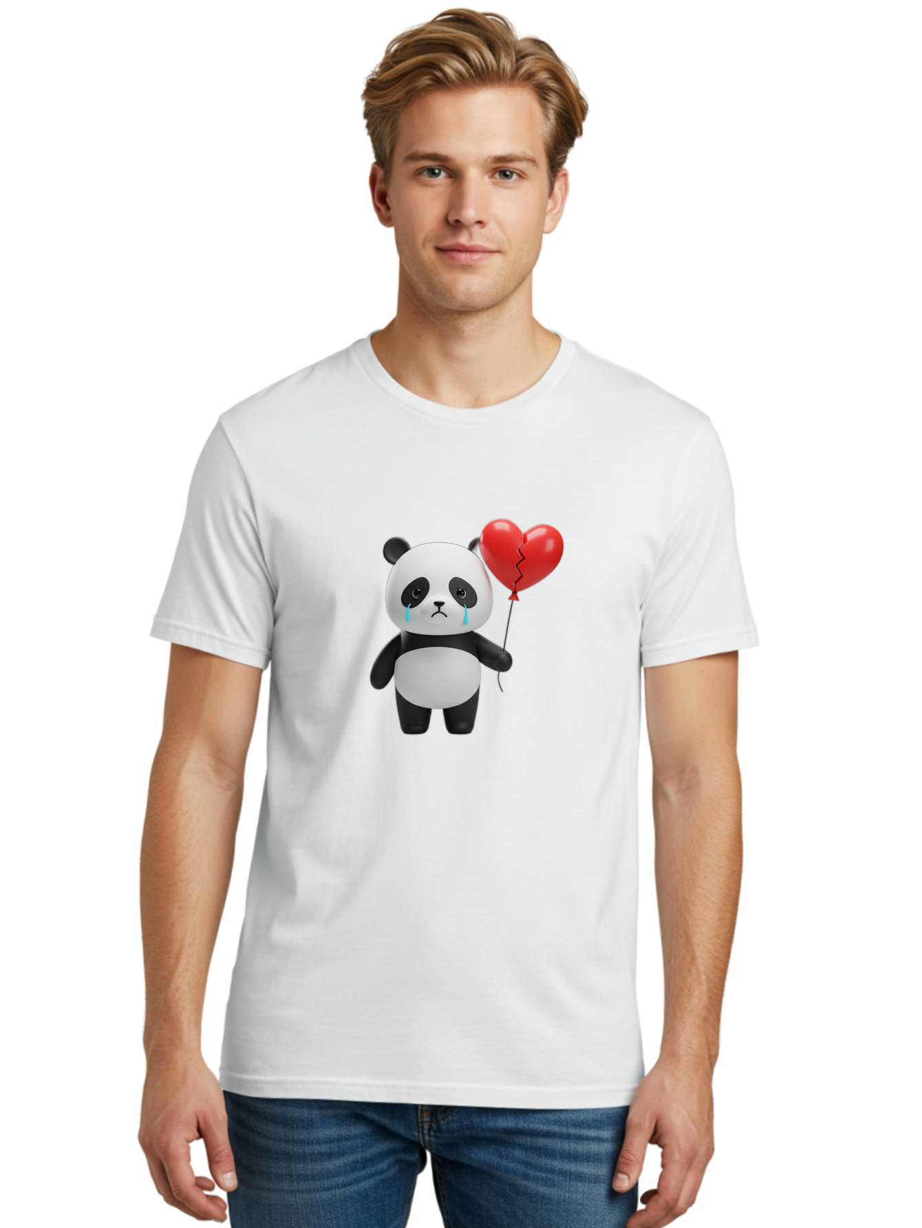 Sad-Panda-1 Men'S Graphic Tee, 100% Cotton, Comfortable Casual Summer Wear, Machine Washable, Vintage Camera, Old Camera, Antique Camera, Black Camera, Classic Photography, Photography Equipment, Nostalgic Device, Film Camera, Camera Art Baf496
