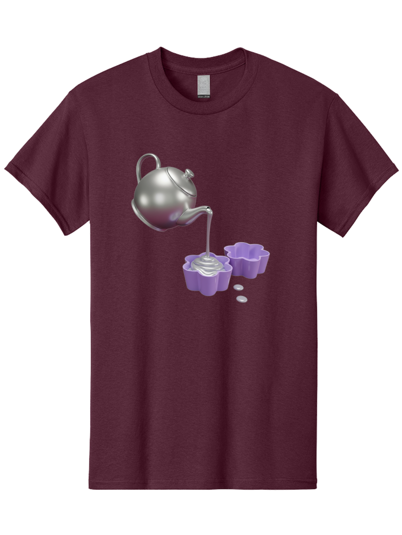 Silver-Teapot-Pouring Men'S Graphic Tee, 100% Cotton, Comfortable Casual Summer Wear, Machine Washable, Vintage Camera, Old Camera, Antique Camera, Black Camera, Classic Photography, Photography Equipment, Nostalgic Device, Film Camera, Baf506
