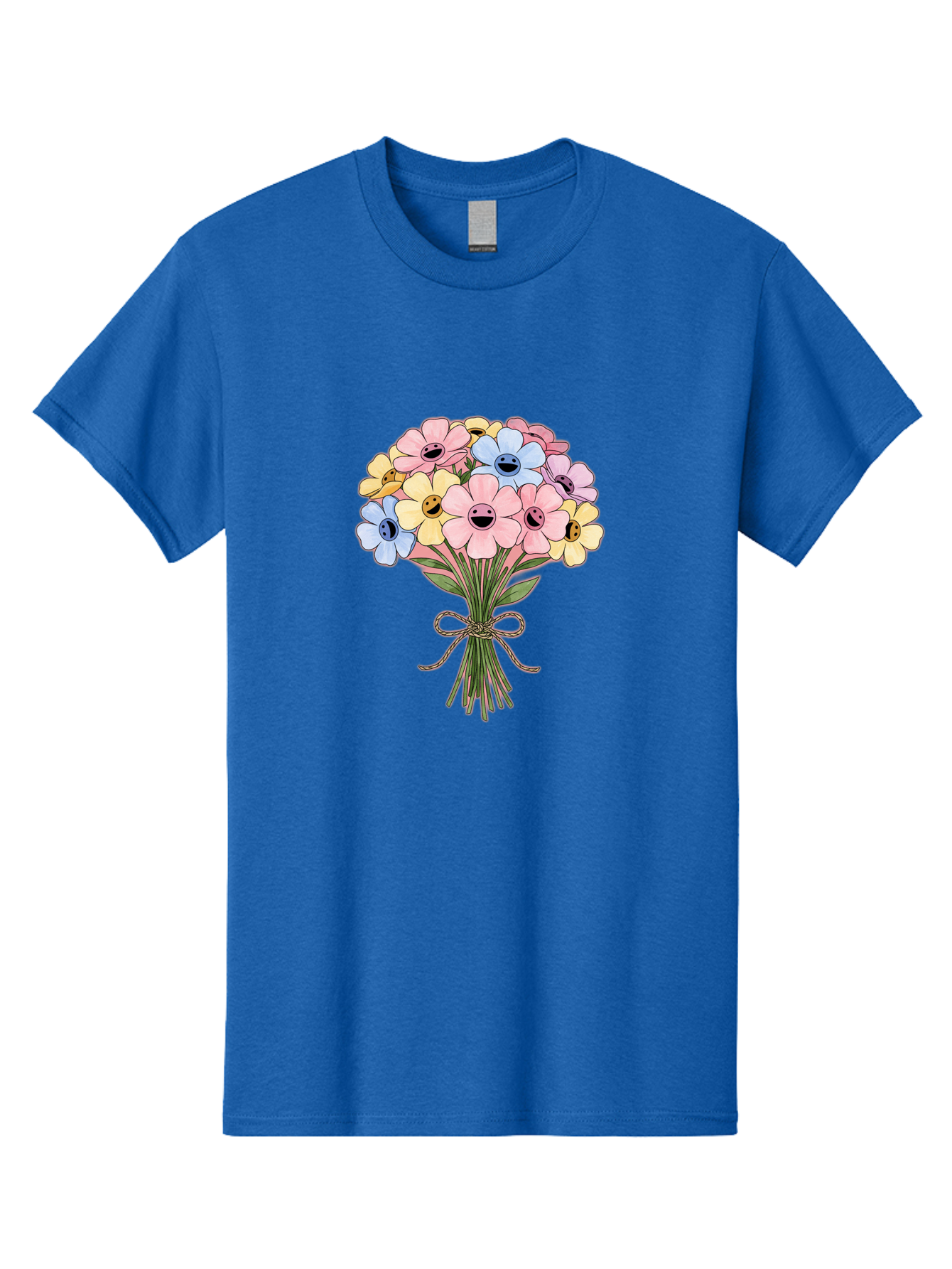 Smiley-Flower-Bouquet Men'S Graphic Tee, 100% Cotton, Comfortable Casual Summer Wear, Machine Washable, Vintage Camera, Old Camera, Antique Camera, Black Camera, Classic Photography, Photography Equipment, Nostalgic Device, Film Camera, Baf517