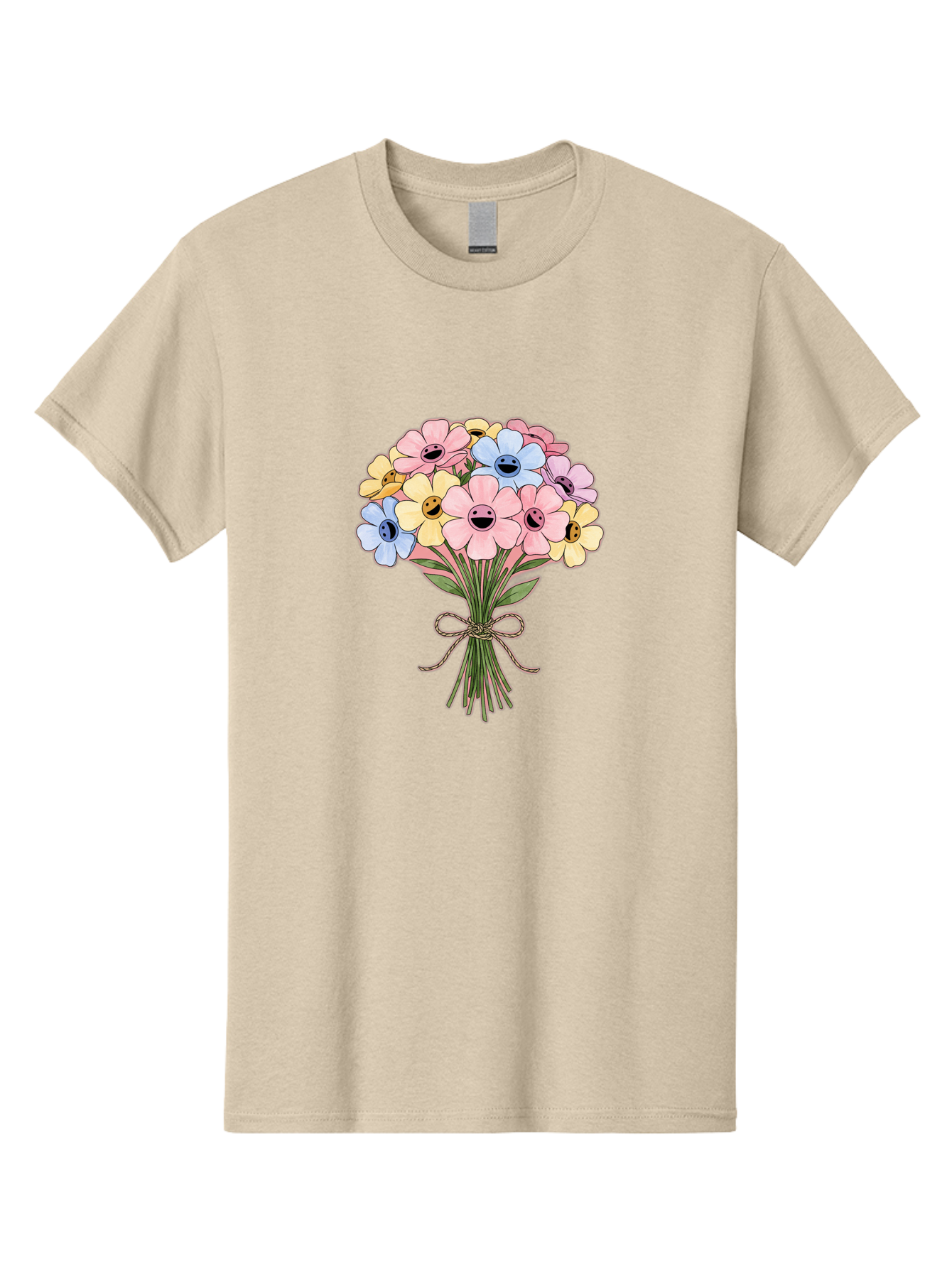 Smiley-Flower-Bouquet Men'S Graphic Tee, 100% Cotton, Comfortable Casual Summer Wear, Machine Washable, Vintage Camera, Old Camera, Antique Camera, Black Camera, Classic Photography, Photography Equipment, Nostalgic Device, Film Camera, Baf517