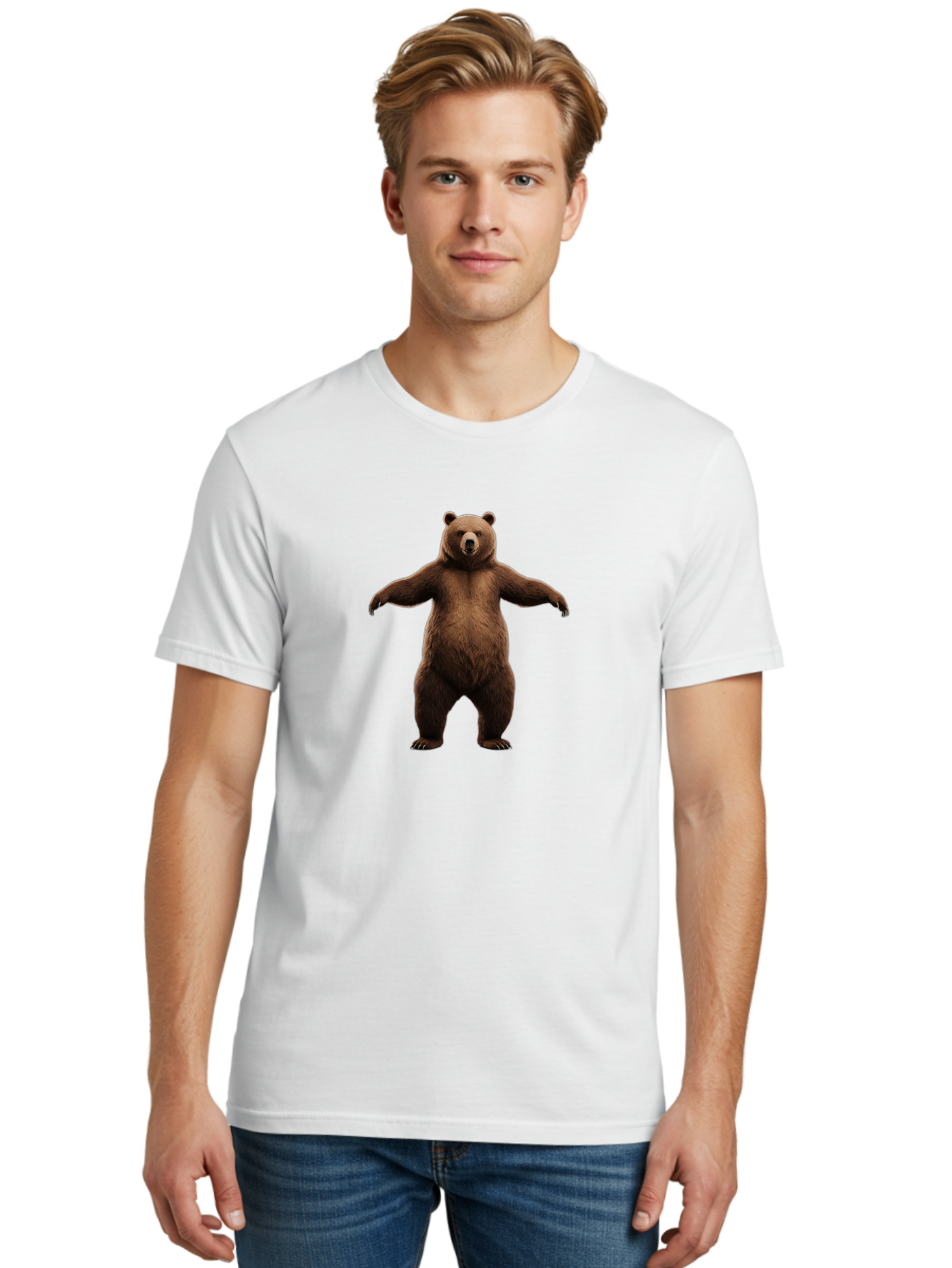 Standing-Bear Men'S Graphic Tee, 100% Cotton, Comfortable Casual Summer Wear, Machine Washable, Vintage Camera, Old Camera, Antique Camera, Black Camera, Classic Photography, Photography Equipment, Nostalgic Device, Film Camera, Camera Art Baf541