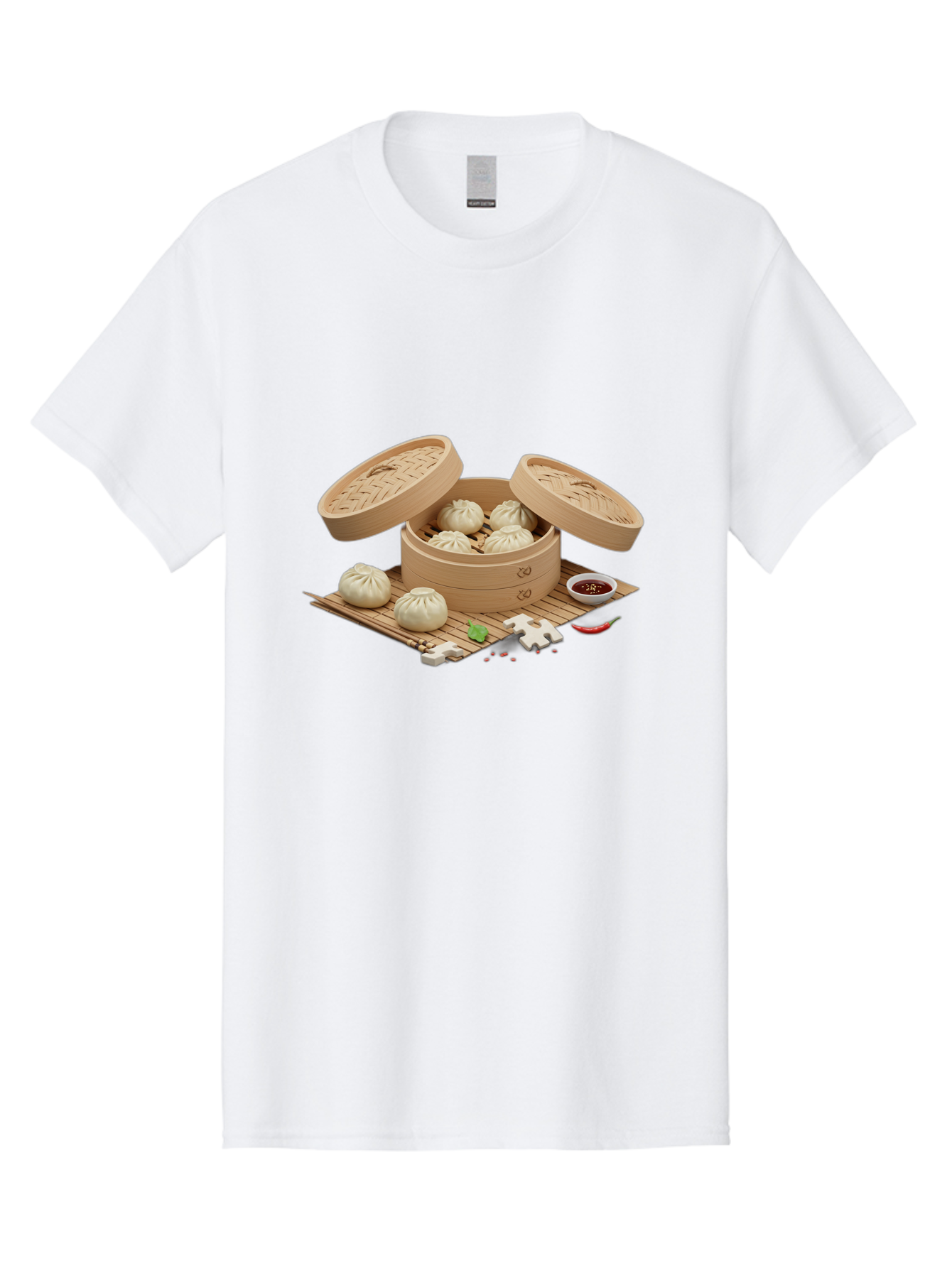 Steamed-Dumplings-1 Men'S Graphic Tee, 100% Cotton, Comfortable Casual Summer Wear, Machine Washable, Vintage Camera, Old Camera, Antique Camera, Black Camera, Classic Photography, Photography Equipment, Nostalgic Device, Film Camera, Baf542