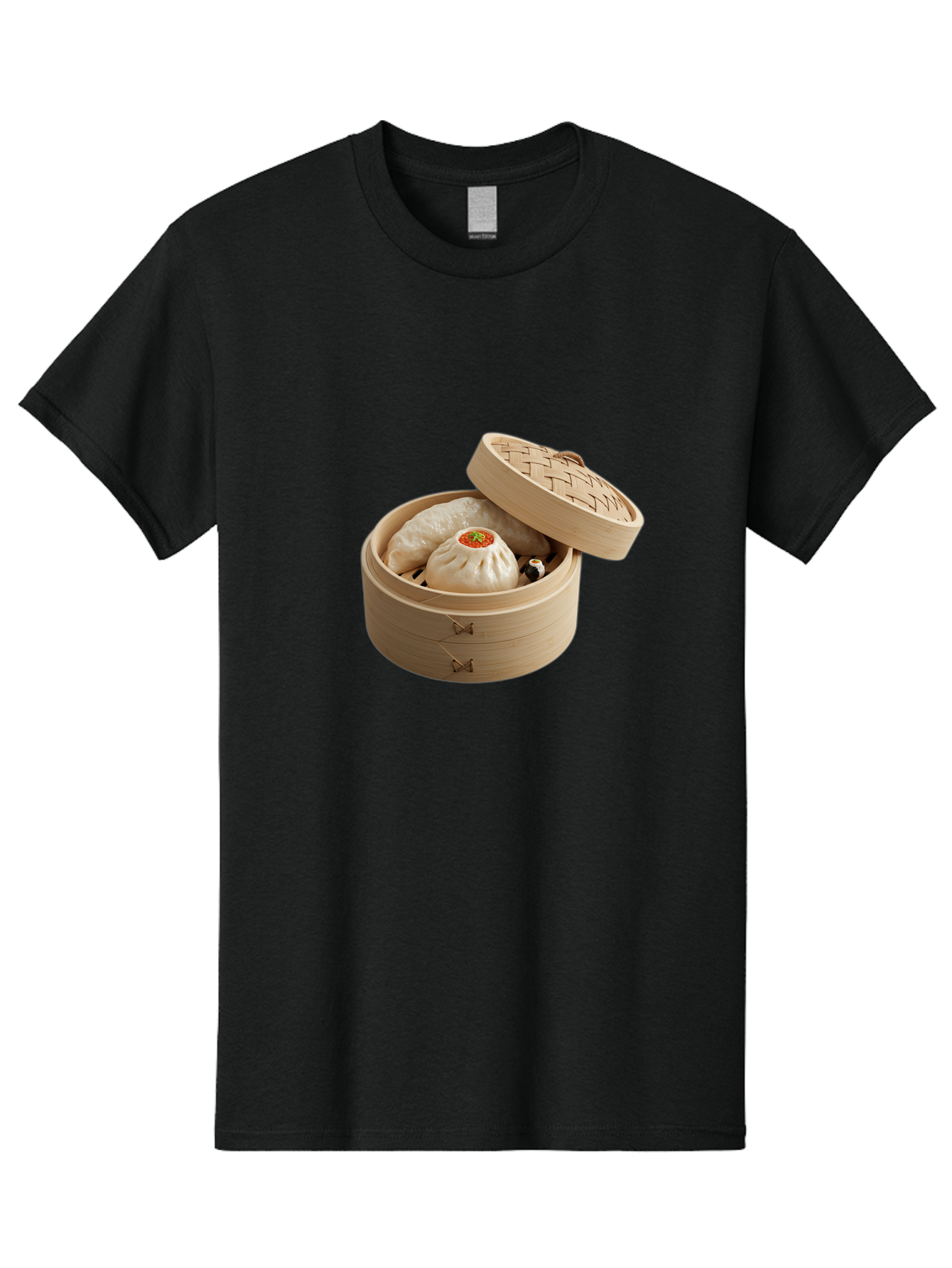 Steamed-Dumplings-2 Men'S Graphic Tee, 100% Cotton, Comfortable Casual Summer Wear, Machine Washable, Vintage Camera, Old Camera, Antique Camera, Black Camera, Classic Photography, Photography Equipment, Nostalgic Device, Film Camera, Baf543
