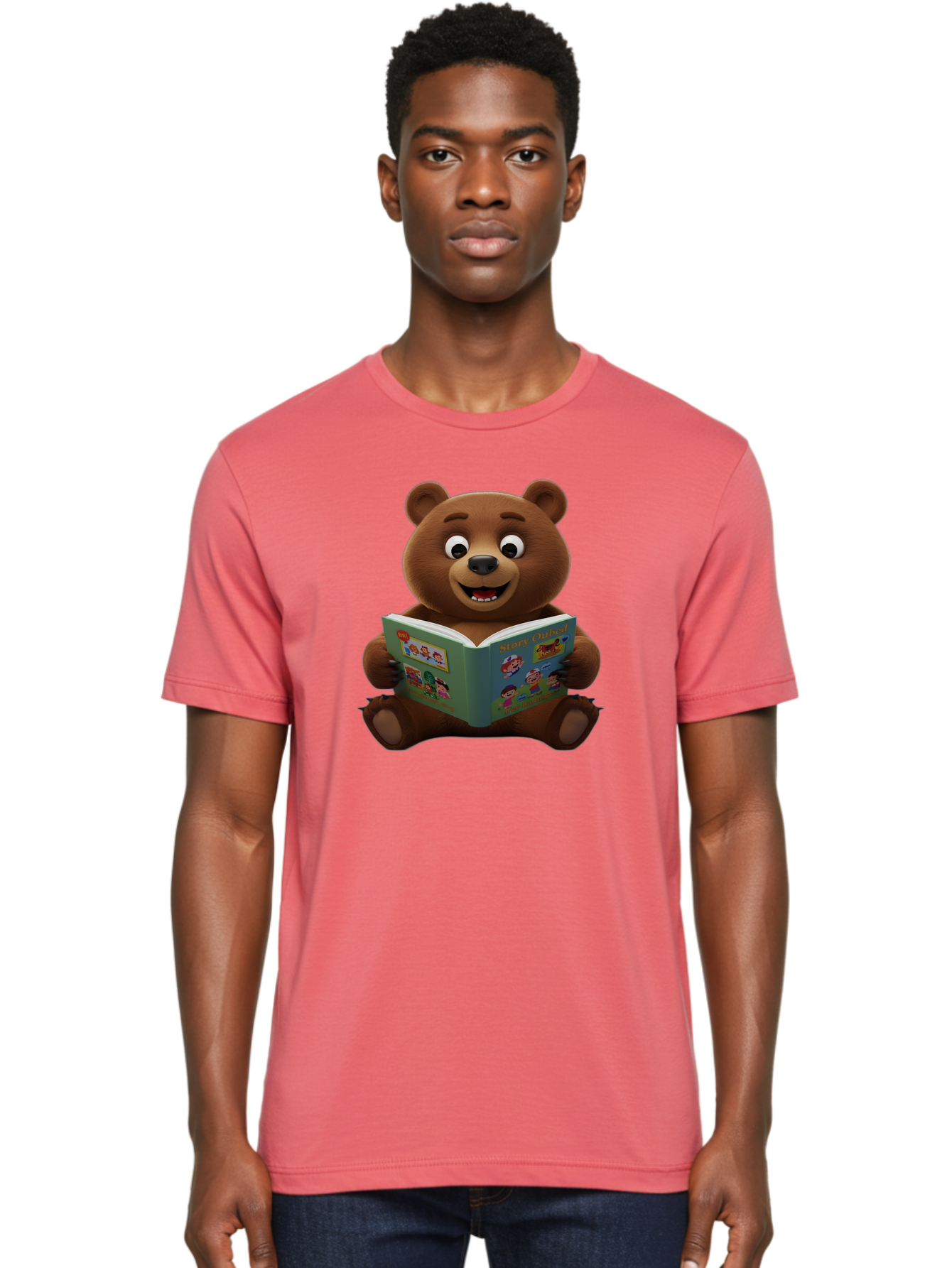 Story-Cubs-Bear Men'S Graphic Tee, 100% Cotton, Comfortable Casual Summer Wear, Machine Washable, Vintage Camera, Old Camera, Antique Camera, Black Camera, Classic Photography, Photography Equipment, Nostalgic Device, Film Camera, Camera Art Baf556