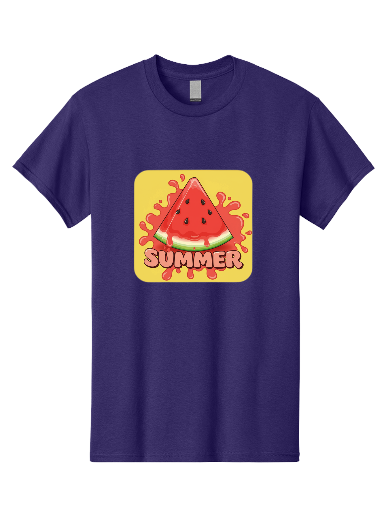 Summer-Watermelon Men'S Graphic Tee, 100% Cotton, Comfortable Casual Summer Wear, Machine Washable, Vintage Camera, Old Camera, Antique Camera, Black Camera, Classic Photography, Photography Equipment, Nostalgic Device, Film Camera, Camera Art Baf557