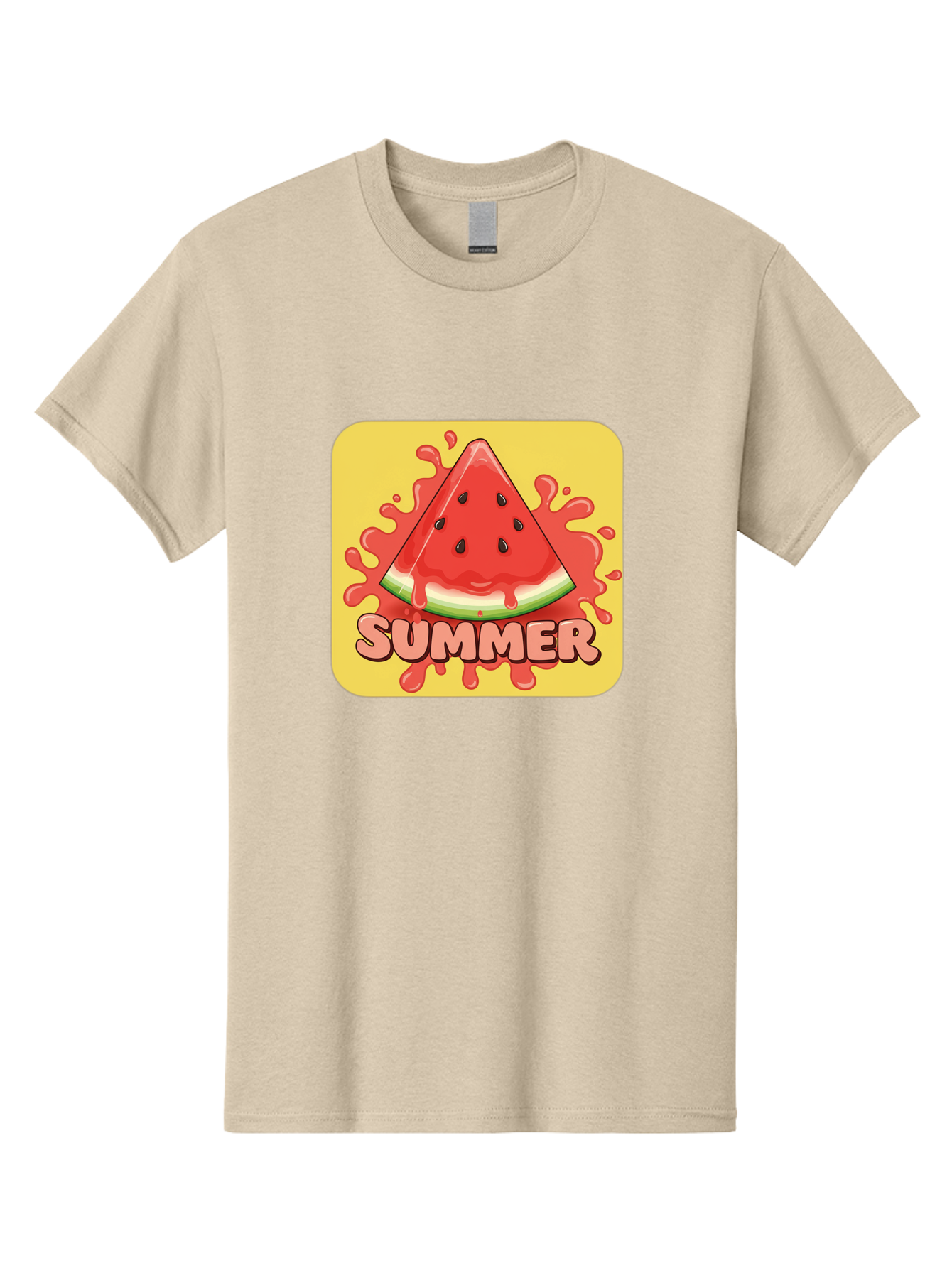 Summer-Watermelon Men'S Graphic Tee, 100% Cotton, Comfortable Casual Summer Wear, Machine Washable, Vintage Camera, Old Camera, Antique Camera, Black Camera, Classic Photography, Photography Equipment, Nostalgic Device, Film Camera, Camera Art Baf557
