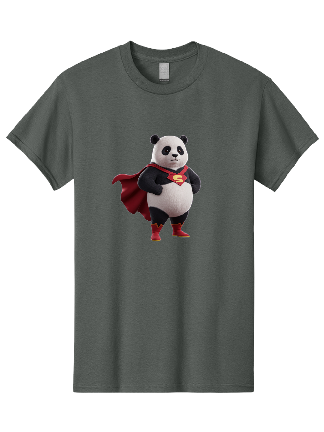 Superman-Panda Men'S Graphic Tee, 100% Cotton, Comfortable Casual Summer Wear, Machine Washable, Vintage Camera, Old Camera, Antique Camera, Black Camera, Classic Photography, Photography Equipment, Nostalgic Device, Film Camera, Camera Art Baf558