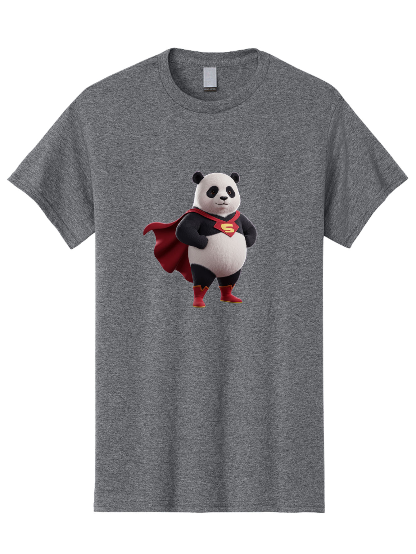 Superman-Panda Men'S Graphic Tee, 100% Cotton, Comfortable Casual Summer Wear, Machine Washable, Vintage Camera, Old Camera, Antique Camera, Black Camera, Classic Photography, Photography Equipment, Nostalgic Device, Film Camera, Camera Art Baf558