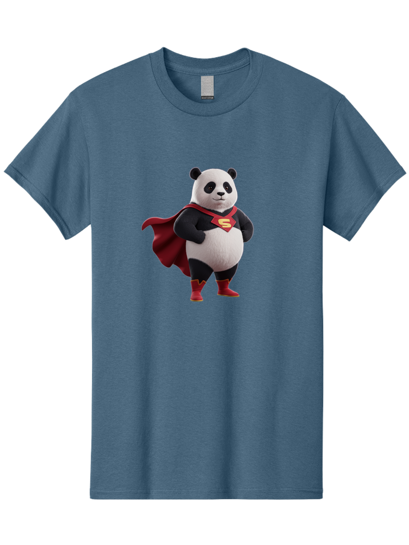Superman-Panda Men'S Graphic Tee, 100% Cotton, Comfortable Casual Summer Wear, Machine Washable, Vintage Camera, Old Camera, Antique Camera, Black Camera, Classic Photography, Photography Equipment, Nostalgic Device, Film Camera, Camera Art Baf558