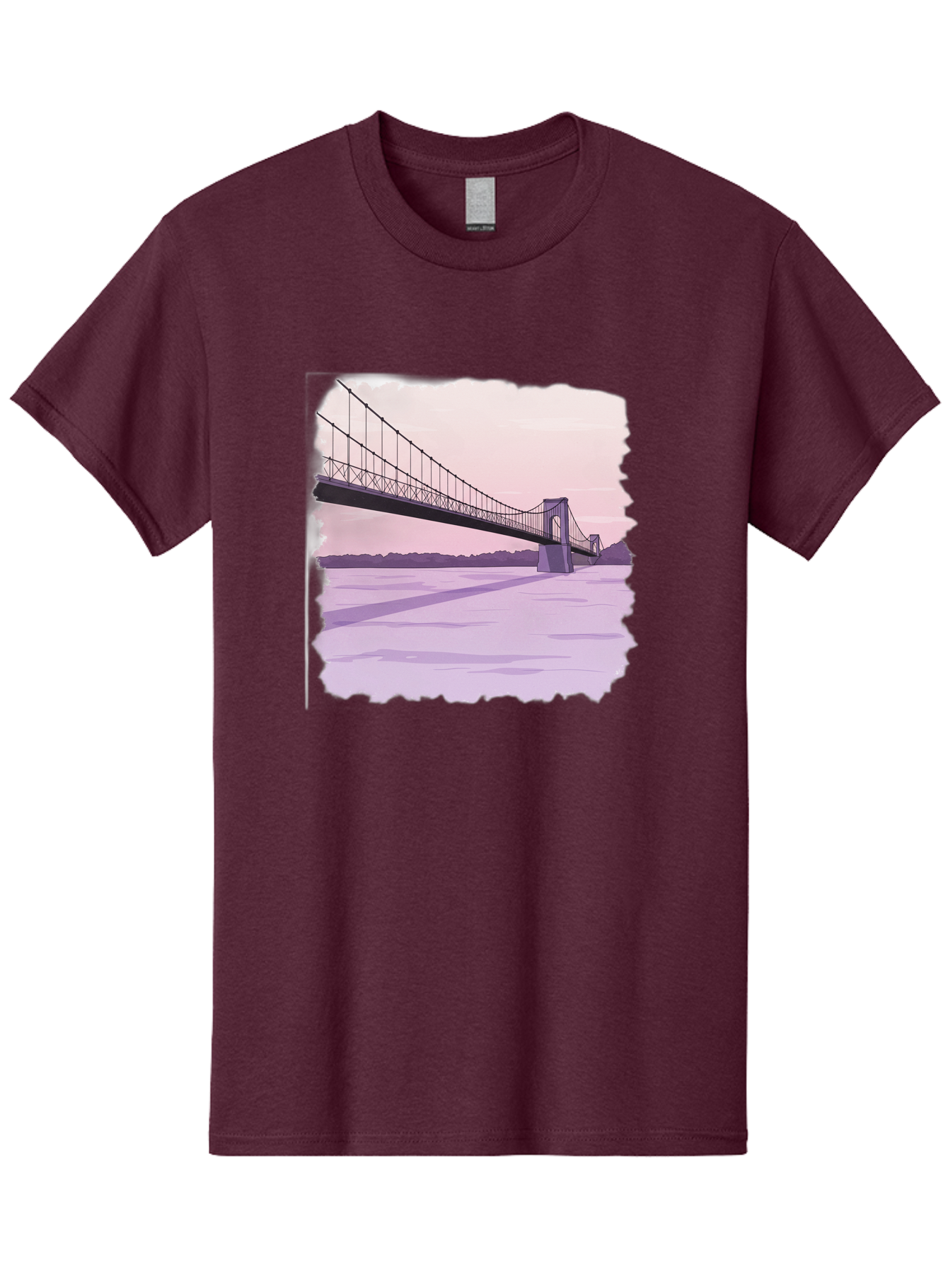 Suspension-Bridge-2 Men'S Graphic Tee, 100% Cotton, Comfortable Casual Summer Wear, Machine Washable, Vintage Camera, Old Camera, Antique Camera, Black Camera, Classic Photography, Photography Equipment, Nostalgic Device, Film Camera, Baf560