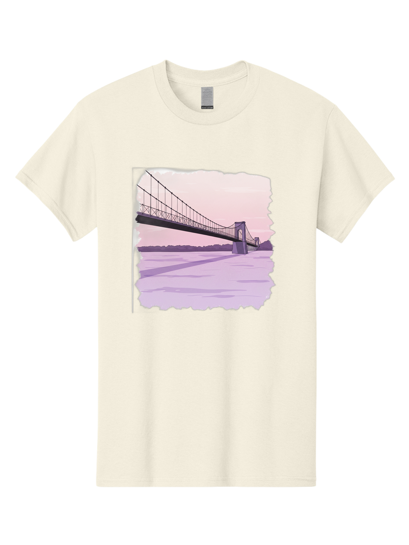 Suspension-Bridge-2 Men'S Graphic Tee, 100% Cotton, Comfortable Casual Summer Wear, Machine Washable, Vintage Camera, Old Camera, Antique Camera, Black Camera, Classic Photography, Photography Equipment, Nostalgic Device, Film Camera, Baf560