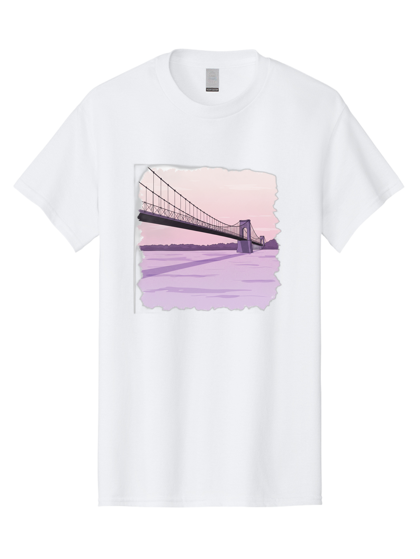 Suspension-Bridge-2 Men'S Graphic Tee, 100% Cotton, Comfortable Casual Summer Wear, Machine Washable, Vintage Camera, Old Camera, Antique Camera, Black Camera, Classic Photography, Photography Equipment, Nostalgic Device, Film Camera, Baf560