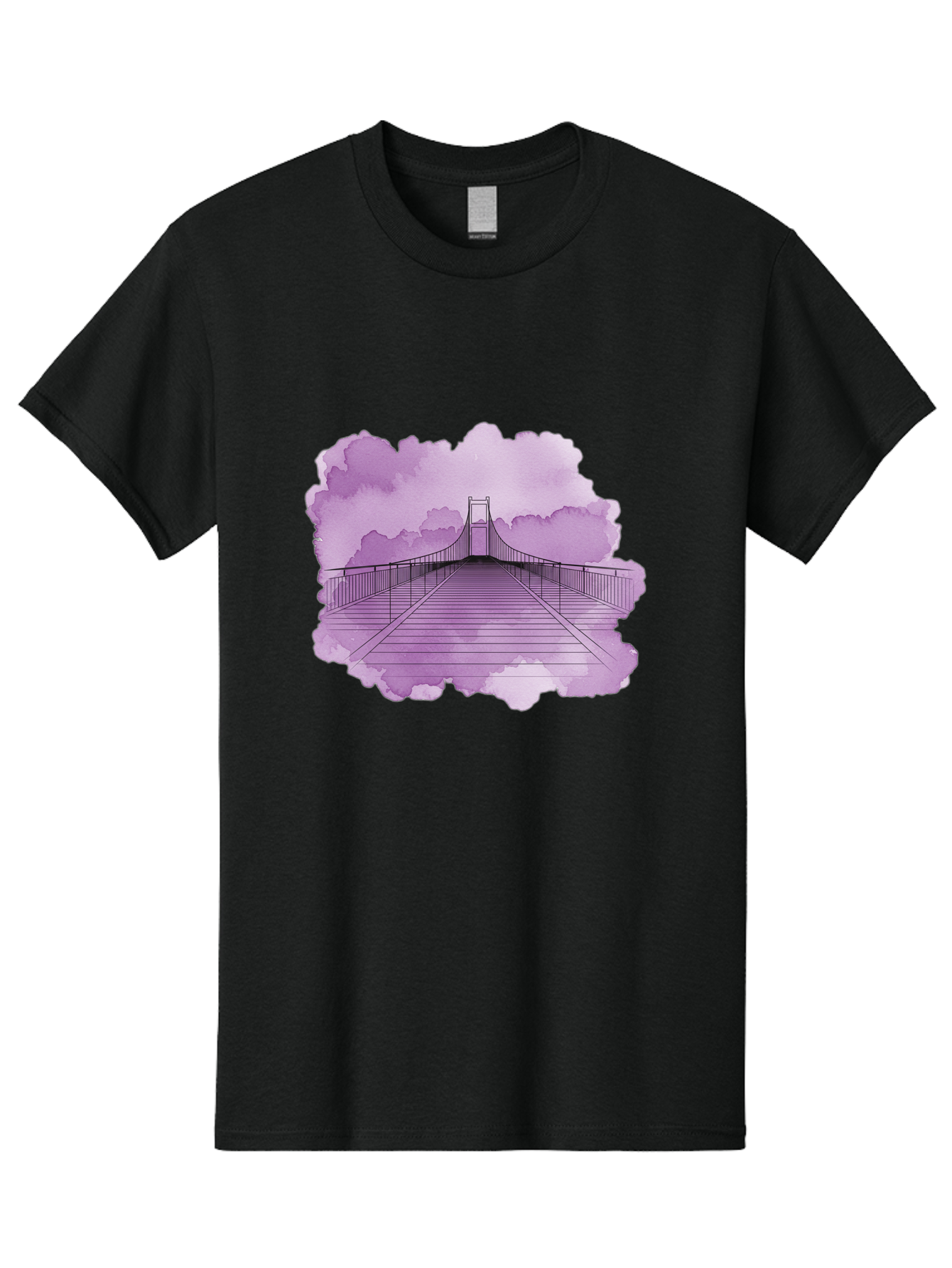 Suspension-Bridge Men'S Graphic Tee, 100% Cotton, Comfortable Casual Summer Wear, Machine Washable, Vintage Camera, Old Camera, Antique Camera, Black Camera, Classic Photography, Photography Equipment, Nostalgic Device, Film Camera, Camera Art Baf561