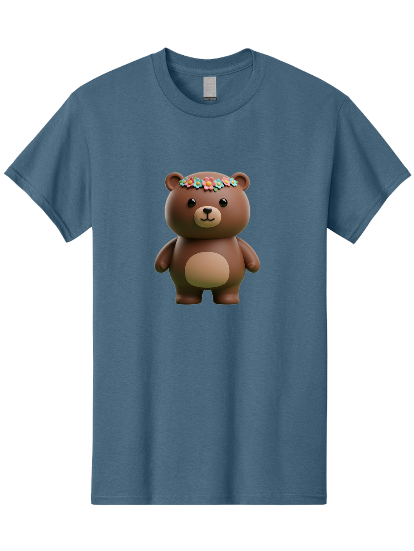 Teddy-Bear-With-Flowers Men'S Graphic Tee, 100% Cotton, Comfortable Casual Summer Wear, Machine Washable, Vintage Camera, Old Camera, Antique Camera, Black Camera, Classic Photography, Photography Equipment, Nostalgic Device, Film Camera, Baf574