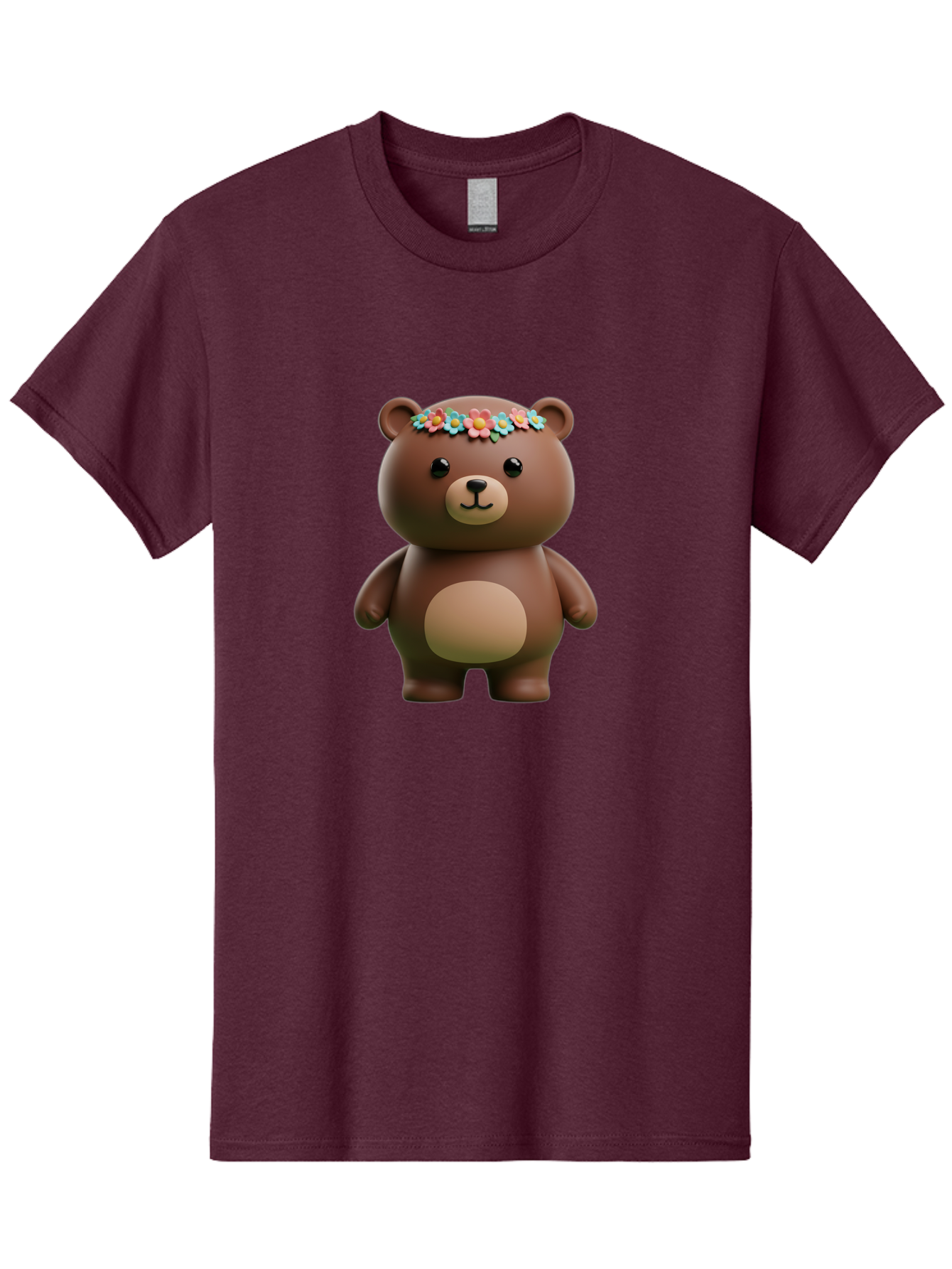 Teddy-Bear-With-Flowers Men'S Graphic Tee, 100% Cotton, Comfortable Casual Summer Wear, Machine Washable, Vintage Camera, Old Camera, Antique Camera, Black Camera, Classic Photography, Photography Equipment, Nostalgic Device, Film Camera, Baf574