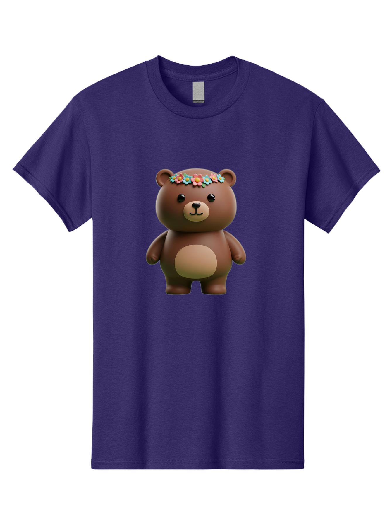 Teddy-Bear-With-Flowers Men'S Graphic Tee, 100% Cotton, Comfortable Casual Summer Wear, Machine Washable, Vintage Camera, Old Camera, Antique Camera, Black Camera, Classic Photography, Photography Equipment, Nostalgic Device, Film Camera, Baf574