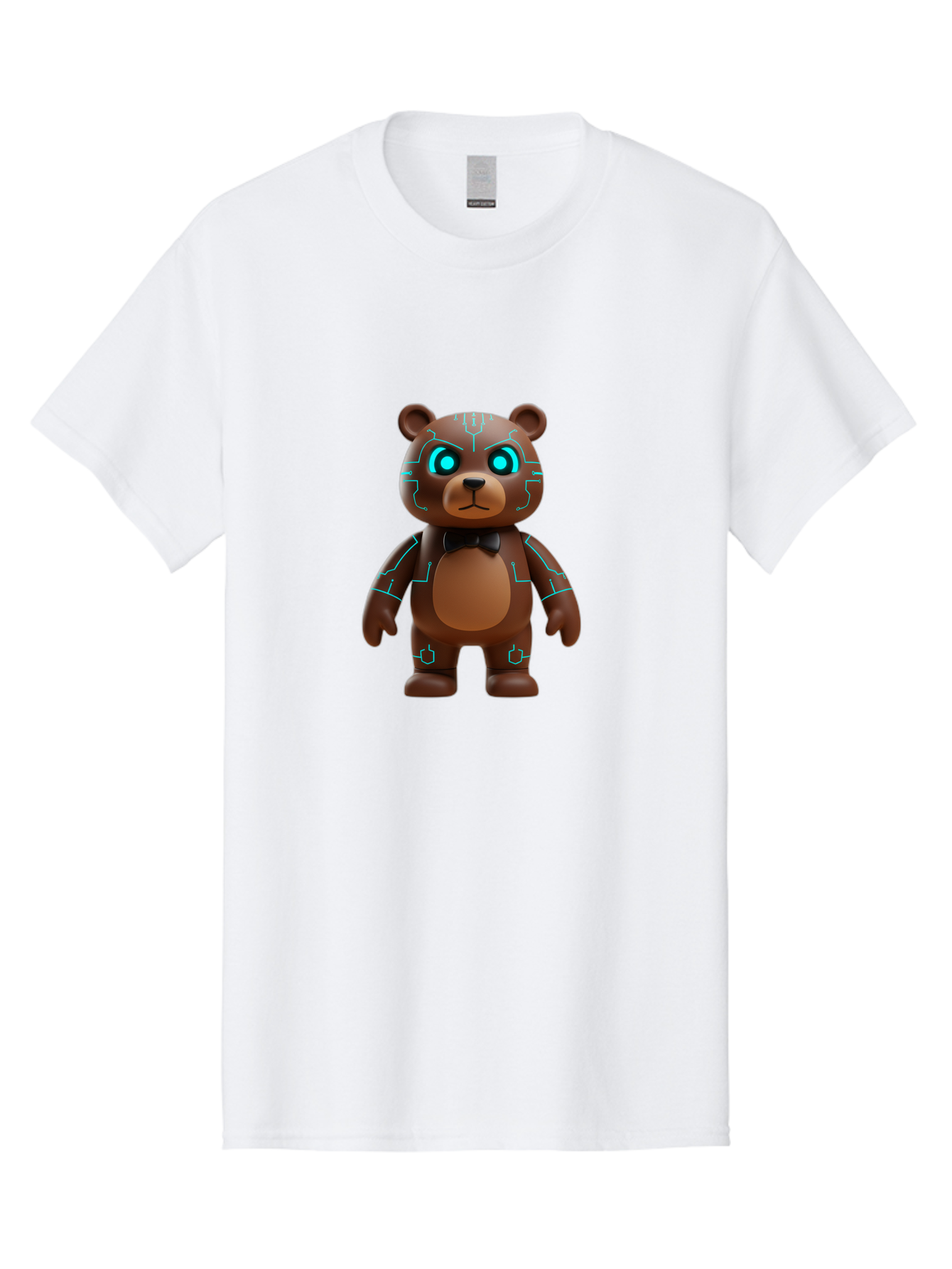 Teddy-Bear-With-Glowing-Eyes Men'S Graphic Tee, 100% Cotton, Comfortable Casual Summer Wear, Machine Washable, Vintage Camera, Old Camera, Antique Camera, Black Camera, Classic Photography, Photography Equipment, Nostalgic Device, Film Camera, Baf575