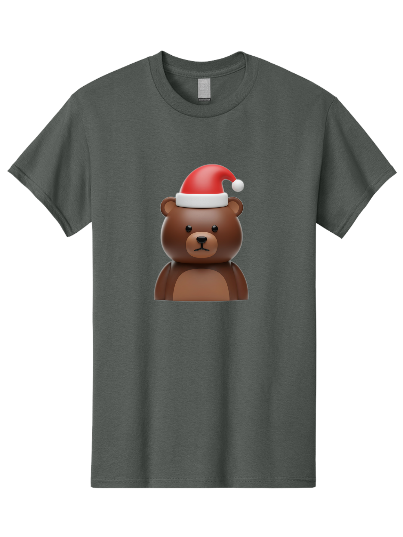 Teddy-In-Santa-Hat Men'S Graphic Tee, 100% Cotton, Comfortable Casual Summer Wear, Machine Washable, Vintage Camera, Old Camera, Antique Camera, Black Camera, Classic Photography, Photography Equipment, Nostalgic Device, Film Camera, Baf586