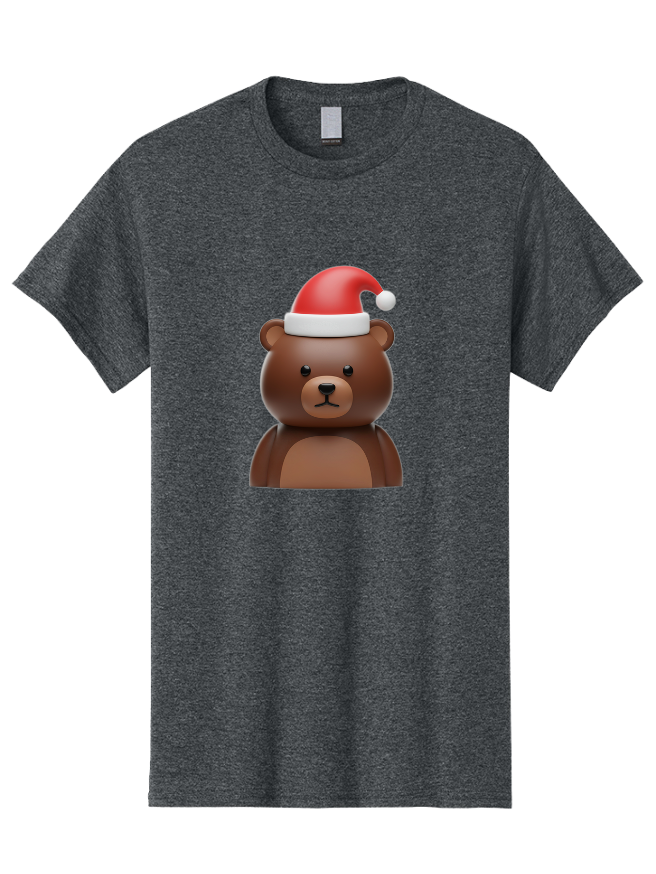 Teddy-In-Santa-Hat Men'S Graphic Tee, 100% Cotton, Comfortable Casual Summer Wear, Machine Washable, Vintage Camera, Old Camera, Antique Camera, Black Camera, Classic Photography, Photography Equipment, Nostalgic Device, Film Camera, Baf586