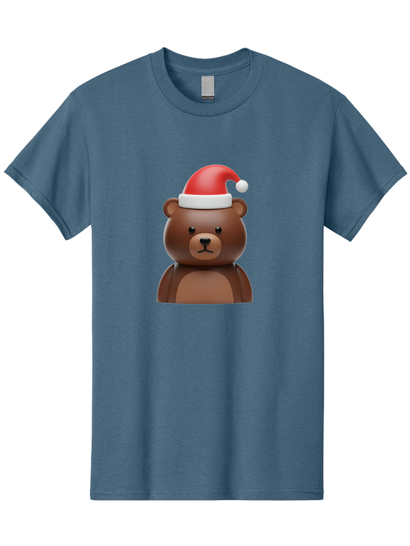 Teddy-In-Santa-Hat Men'S Graphic Tee, 100% Cotton, Comfortable Casual Summer Wear, Machine Washable, Vintage Camera, Old Camera, Antique Camera, Black Camera, Classic Photography, Photography Equipment, Nostalgic Device, Film Camera, Baf586