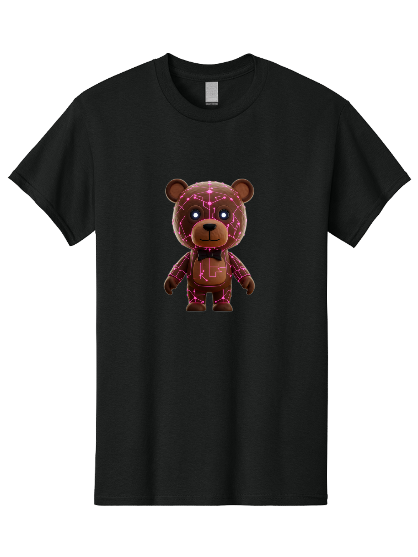 Teddy-Ruxpin-1 Men'S Graphic Tee, 100% Cotton, Comfortable Casual Summer Wear, Machine Washable, Vintage Camera, Old Camera, Antique Camera, Black Camera, Classic Photography, Photography Equipment, Nostalgic Device, Film Camera, Camera Art Baf591