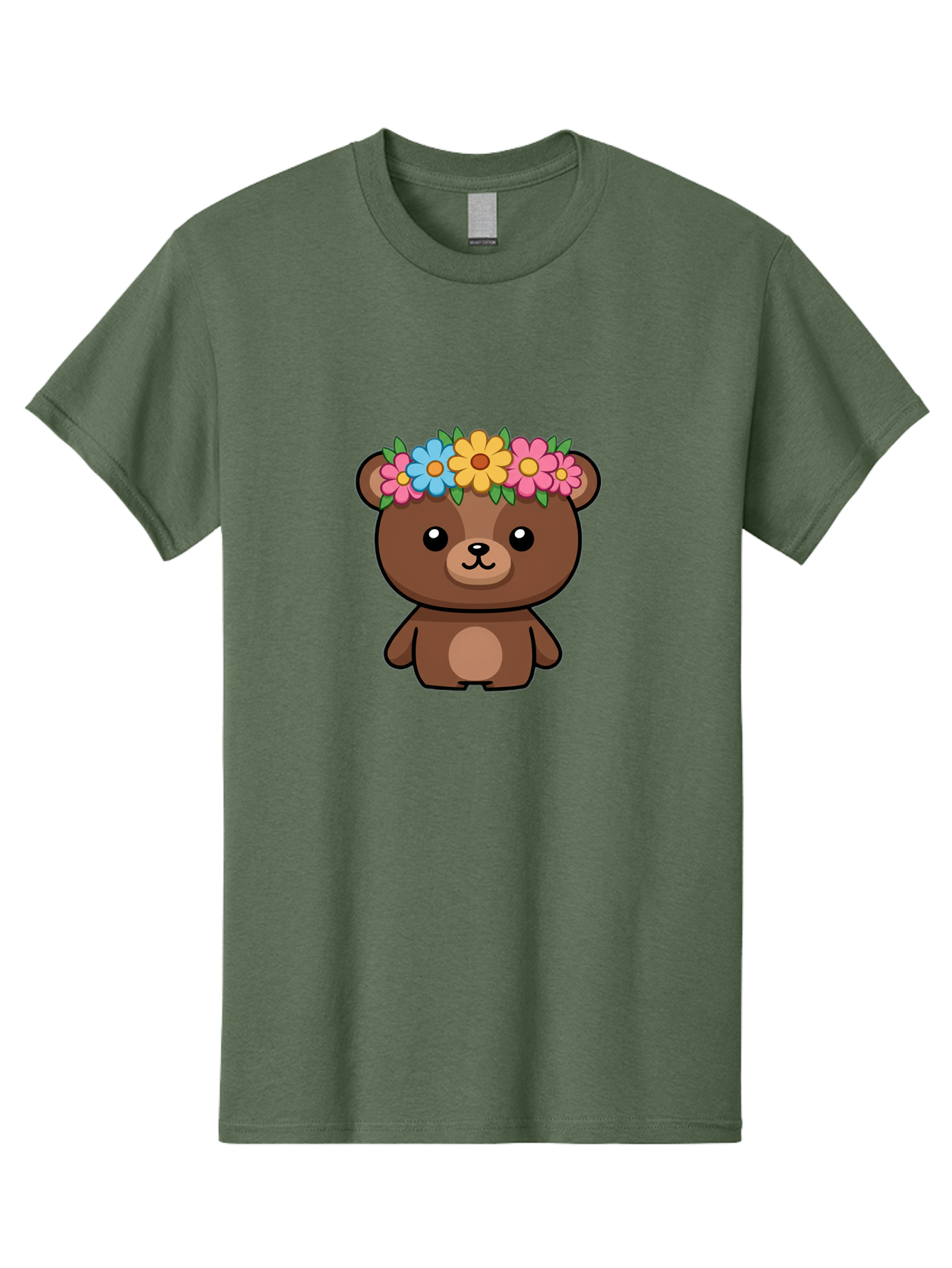 Teddy-With-Flowers Men'S Graphic Tee, 100% Cotton, Comfortable Casual Summer Wear, Machine Washable, Vintage Camera, Old Camera, Antique Camera, Black Camera, Classic Photography, Photography Equipment, Nostalgic Device, Film Camera, Baf593