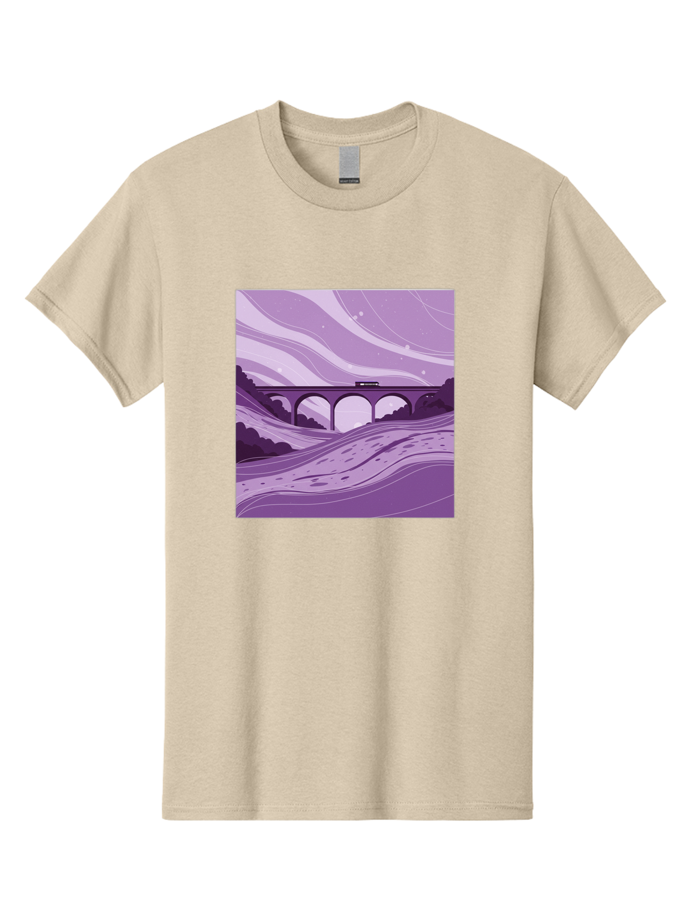 Train-On-Bridge Men'S Graphic Tee, 100% Cotton, Comfortable Casual Summer Wear, Machine Washable, Vintage Camera, Old Camera, Antique Camera, Black Camera, Classic Photography, Photography Equipment, Nostalgic Device, Film Camera, Camera Art Baf599