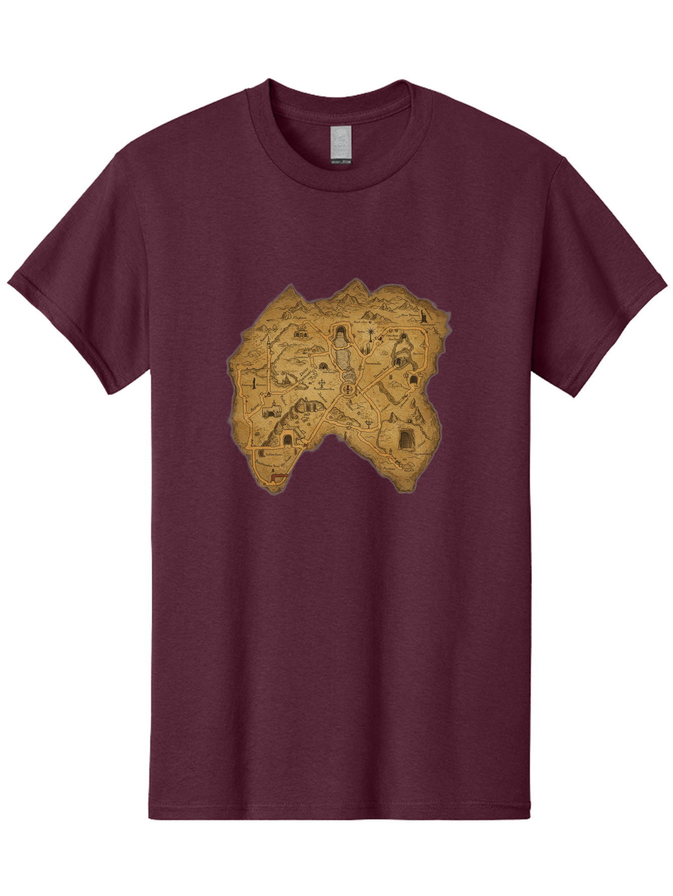 Treasure-Map Men'S Graphic Tee, 100% Cotton, Comfortable Casual Summer Wear, Machine Washable, Vintage Camera, Old Camera, Antique Camera, Black Camera, Classic Photography, Photography Equipment, Nostalgic Device, Film Camera, Camera Art Baf602