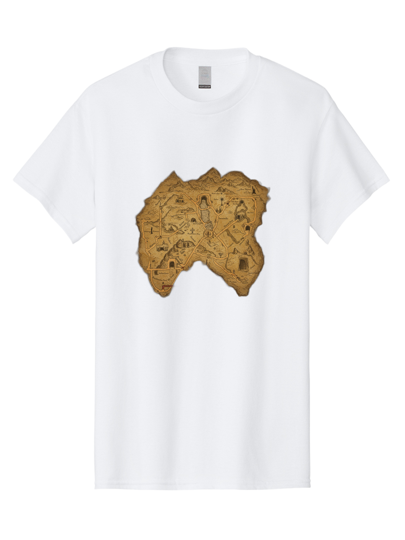 Treasure-Map Men'S Graphic Tee, 100% Cotton, Comfortable Casual Summer Wear, Machine Washable, Vintage Camera, Old Camera, Antique Camera, Black Camera, Classic Photography, Photography Equipment, Nostalgic Device, Film Camera, Camera Art Baf602