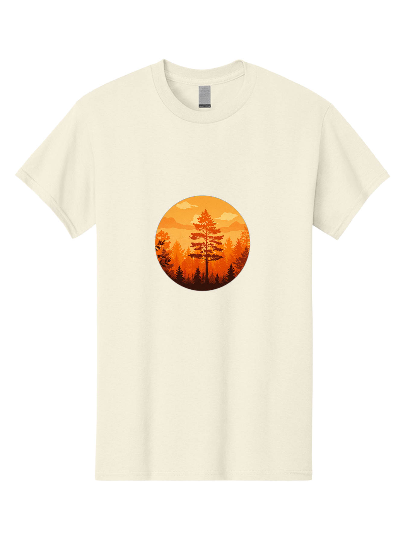 Tree-Silhouette Men'S Graphic Tee, 100% Cotton, Comfortable Casual Summer Wear, Machine Washable, Vintage Camera, Old Camera, Antique Camera, Black Camera, Classic Photography, Photography Equipment, Nostalgic Device, Film Camera, Camera Art Baf604