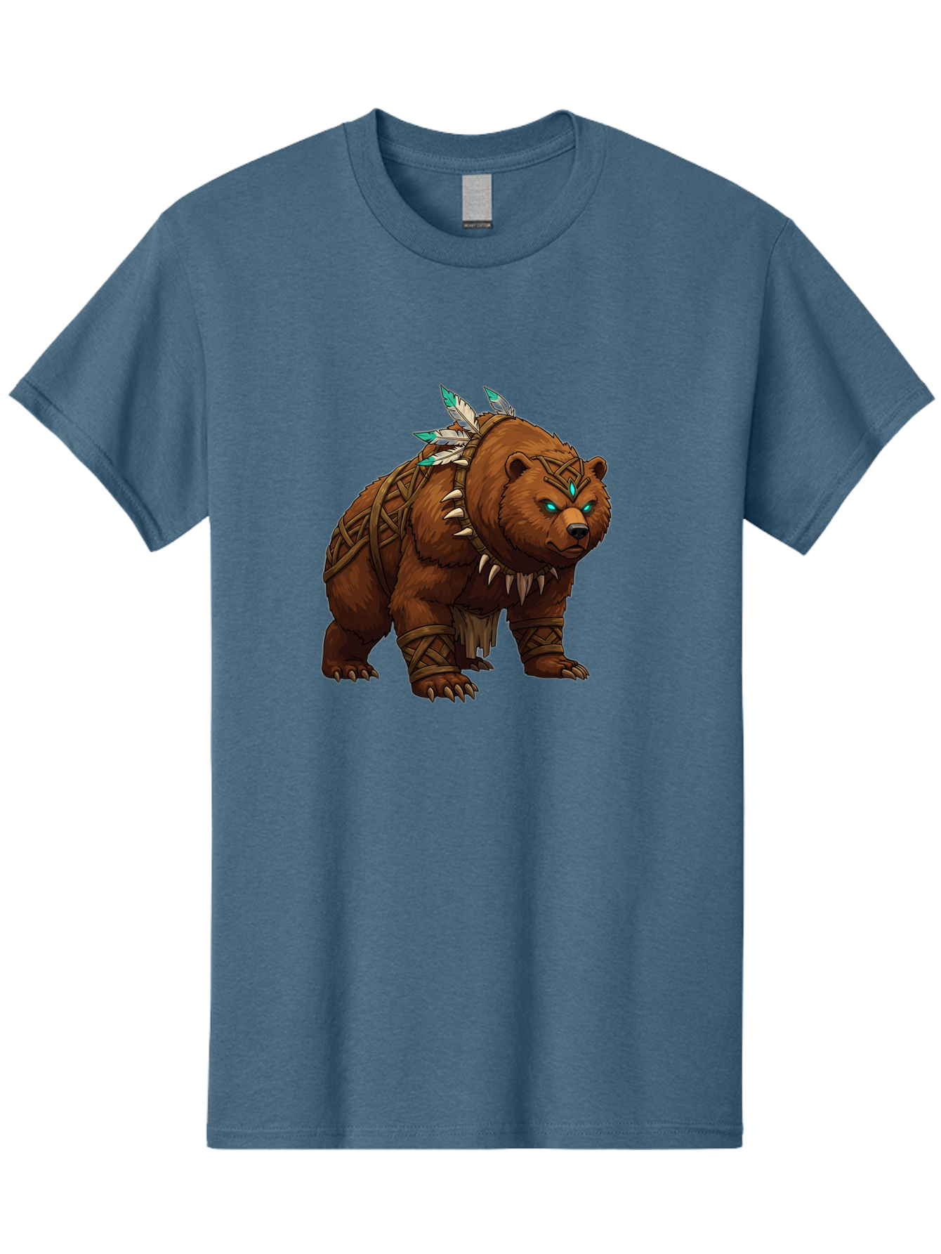 Tribal-Bear Men'S Graphic Tee, 100% Cotton, Comfortable Casual Summer Wear, Machine Washable, Vintage Camera, Old Camera, Antique Camera, Black Camera, Classic Photography, Photography Equipment, Nostalgic Device, Film Camera, Camera Art Baf607