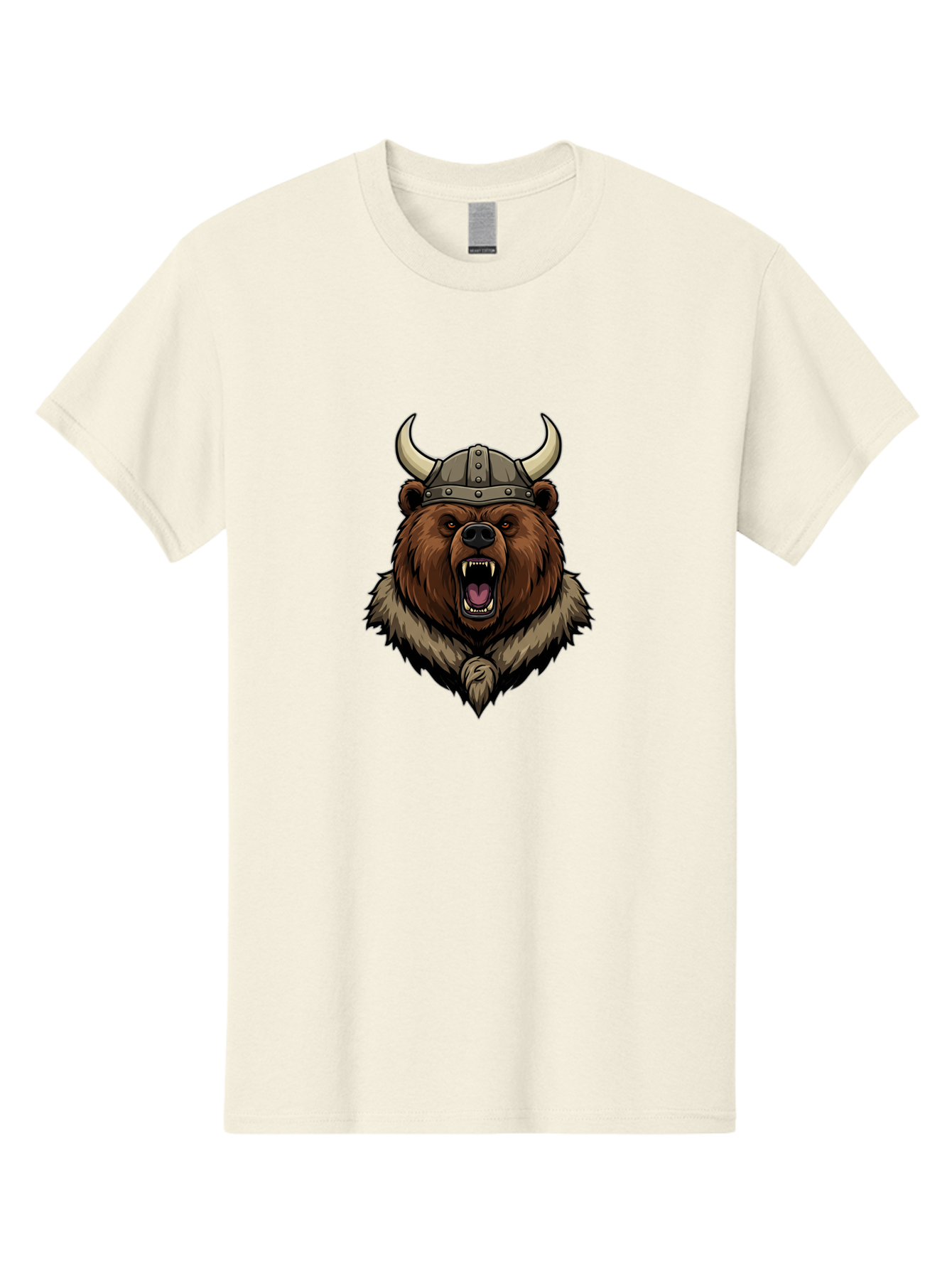 Viking-Bear-1 Men'S Graphic Tee, 100% Cotton, Comfortable Casual Summer Wear, Machine Washable, Vintage Camera, Old Camera, Antique Camera, Black Camera, Classic Photography, Photography Equipment, Nostalgic Device, Film Camera, Camera Art Baf616