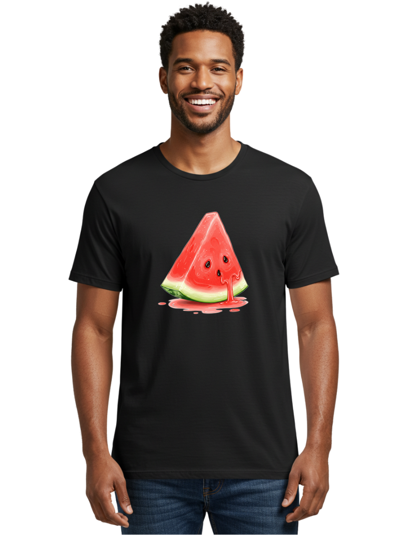 Watermelon-Slice-12 Men'S Graphic Tee, 100% Cotton, Comfortable Casual Summer Wear, Machine Washable, Vintage Camera, Old Camera, Antique Camera, Black Camera, Classic Photography, Photography Equipment, Nostalgic Device, Film Camera, Baf624