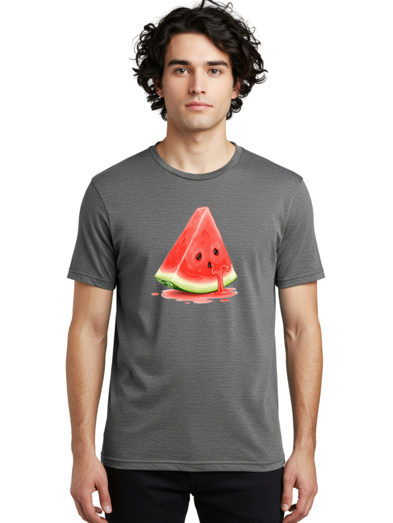 Watermelon-Slice-12 Men'S Graphic Tee, 100% Cotton, Comfortable Casual Summer Wear, Machine Washable, Vintage Camera, Old Camera, Antique Camera, Black Camera, Classic Photography, Photography Equipment, Nostalgic Device, Film Camera, Baf624