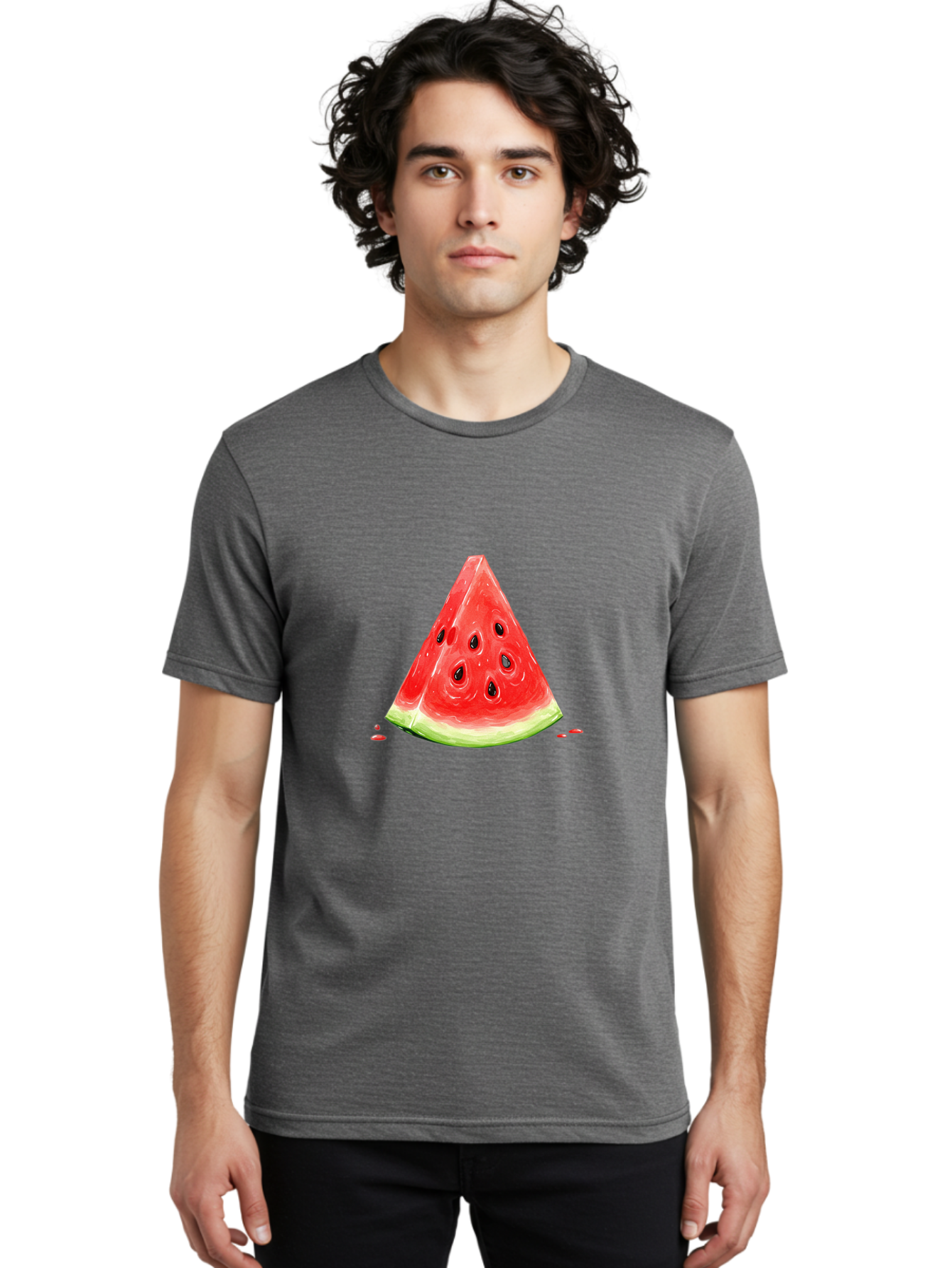 Watermelon-Slice-13 Men'S Graphic Tee, 100% Cotton, Comfortable Casual Summer Wear, Machine Washable, Vintage Camera, Old Camera, Antique Camera, Black Camera, Classic Photography, Photography Equipment, Nostalgic Device, Film Camera, Baf625