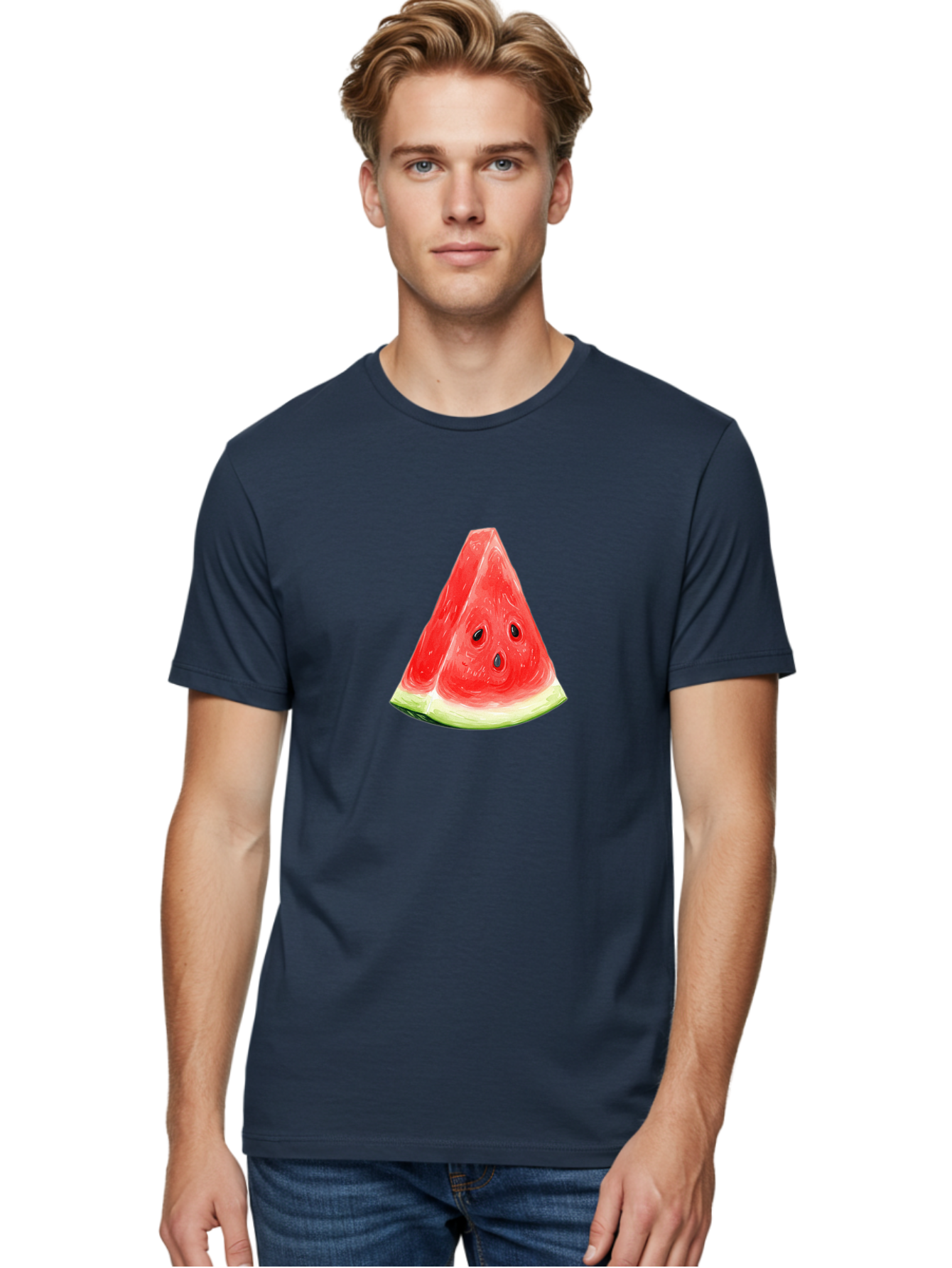 Watermelon-Slice-17 Men'S Graphic Tee, 100% Cotton, Comfortable Casual Summer Wear, Machine Washable, Vintage Camera, Old Camera, Antique Camera, Black Camera, Classic Photography, Photography Equipment, Nostalgic Device, Film Camera, Baf629