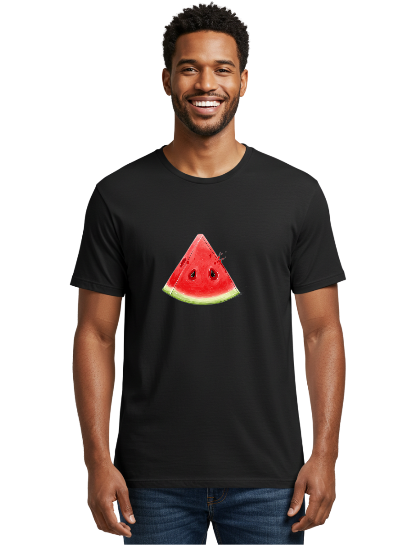 Watermelon-Slice-19 Men'S Graphic Tee, 100% Cotton, Comfortable Casual Summer Wear, Machine Washable, Vintage Camera, Old Camera, Antique Camera, Black Camera, Classic Photography, Photography Equipment, Nostalgic Device, Film Camera, Baf631