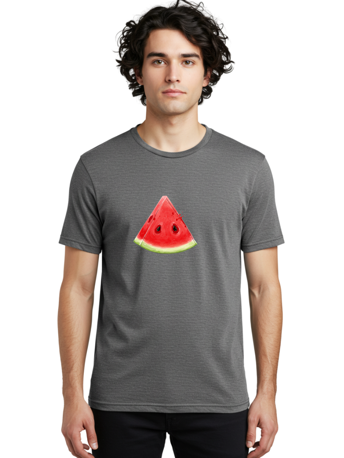 Watermelon-Slice-19 Men'S Graphic Tee, 100% Cotton, Comfortable Casual Summer Wear, Machine Washable, Vintage Camera, Old Camera, Antique Camera, Black Camera, Classic Photography, Photography Equipment, Nostalgic Device, Film Camera, Baf631