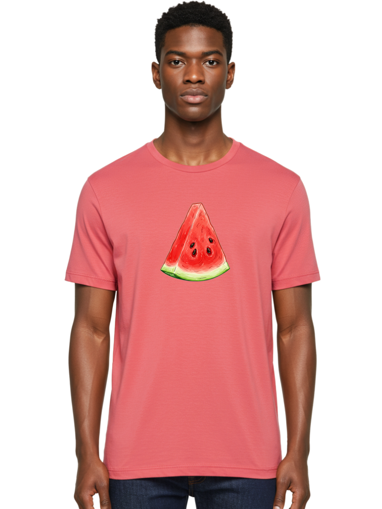 Watermelon-Slice-20 Men'S Graphic Tee, 100% Cotton, Comfortable Casual Summer Wear, Machine Washable, Vintage Camera, Old Camera, Antique Camera, Black Camera, Classic Photography, Photography Equipment, Nostalgic Device, Film Camera, Baf633