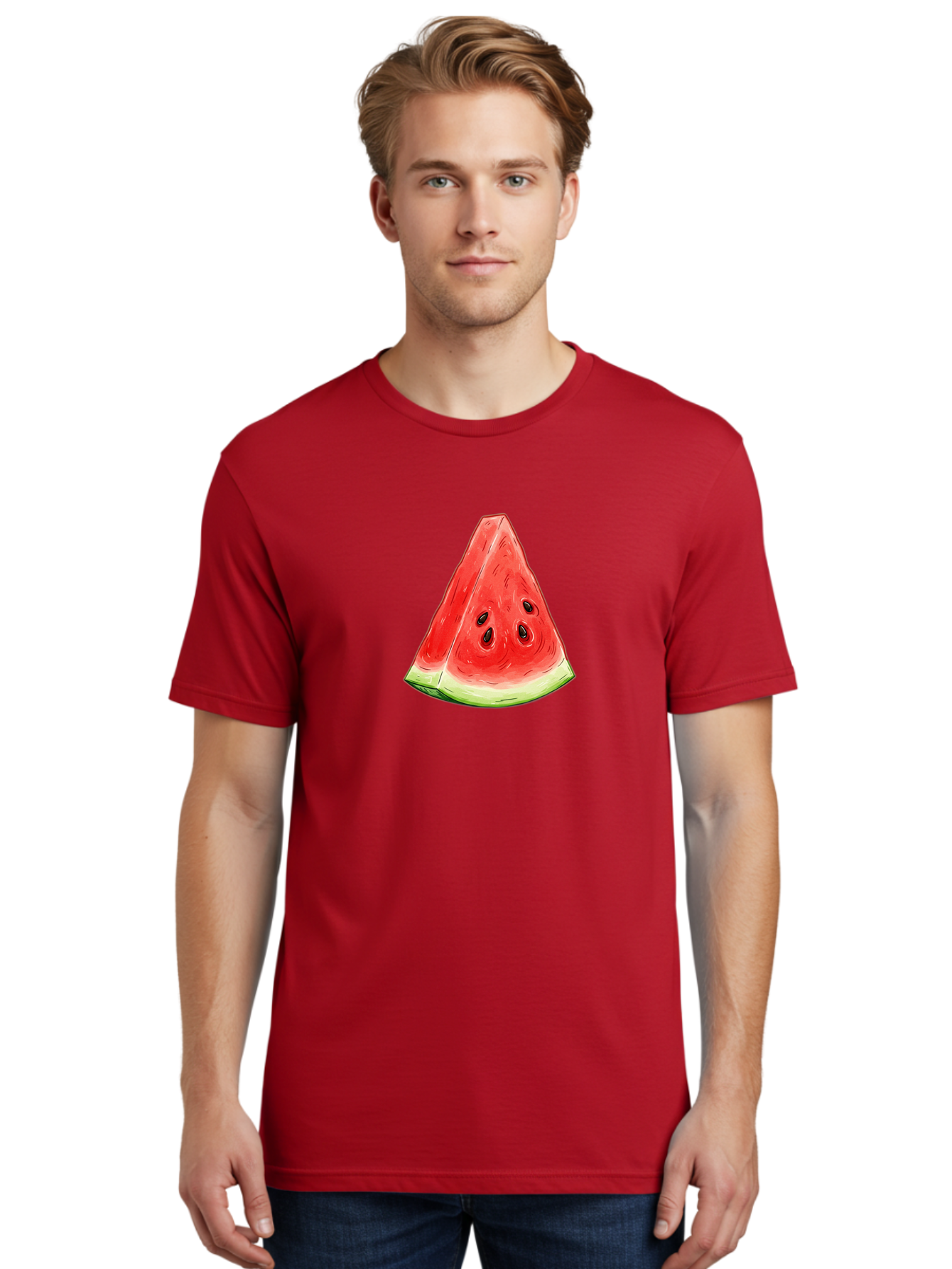 Watermelon-Slice-20 Men'S Graphic Tee, 100% Cotton, Comfortable Casual Summer Wear, Machine Washable, Vintage Camera, Old Camera, Antique Camera, Black Camera, Classic Photography, Photography Equipment, Nostalgic Device, Film Camera, Baf633