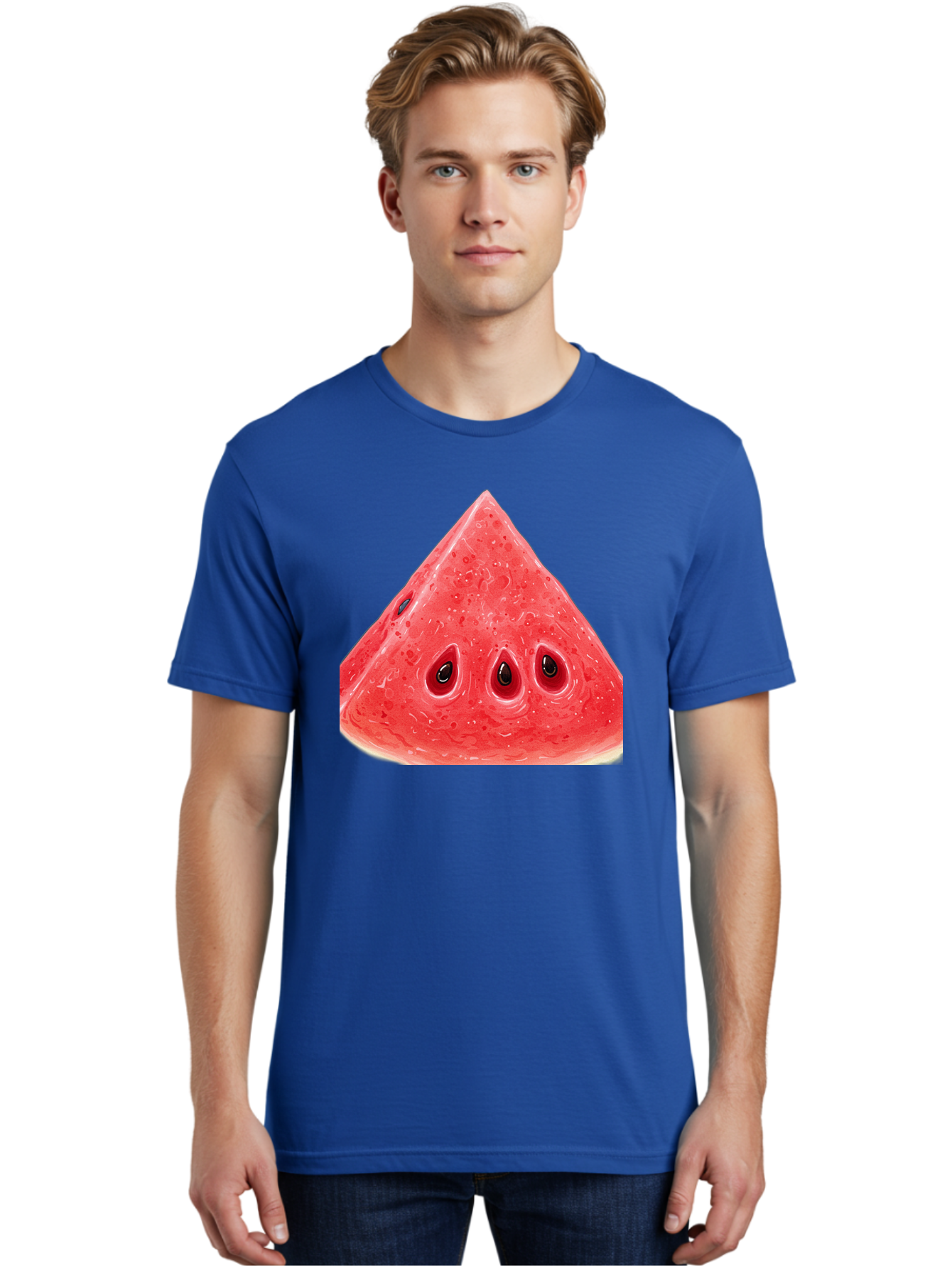 Watermelon-Slice-4 Men'S Graphic Tee, 100% Cotton, Comfortable Casual Summer Wear, Machine Washable, Vintage Camera, Old Camera, Antique Camera, Black Camera, Classic Photography, Photography Equipment, Nostalgic Device, Film Camera, Baf636