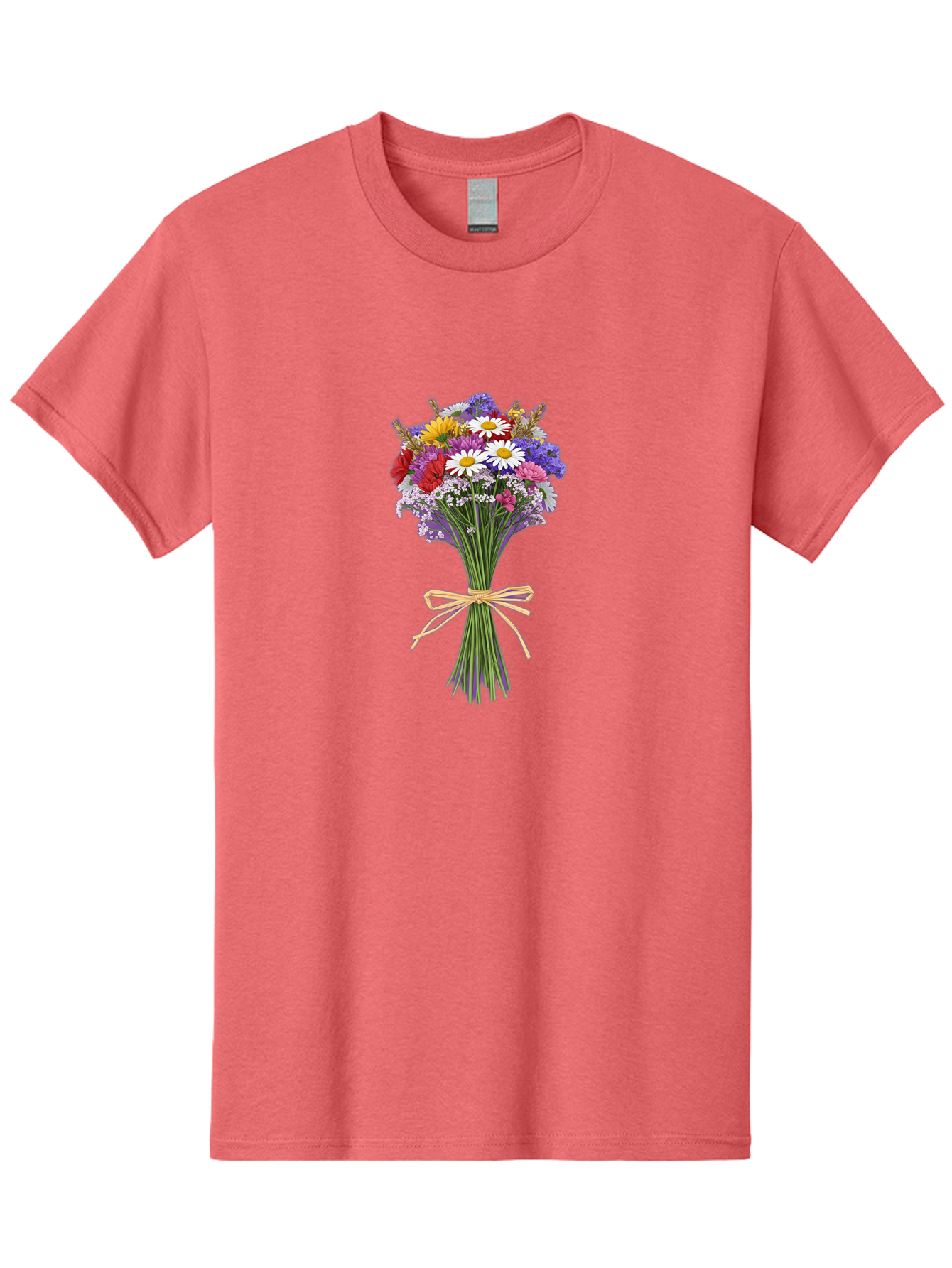 Wild-Flower-Bouquet Men'S Graphic Tee, 100% Cotton, Comfortable Casual Summer Wear, Machine Washable, Vintage Camera, Old Camera, Antique Camera, Black Camera, Classic Photography, Photography Equipment, Nostalgic Device, Film Camera, Baf648