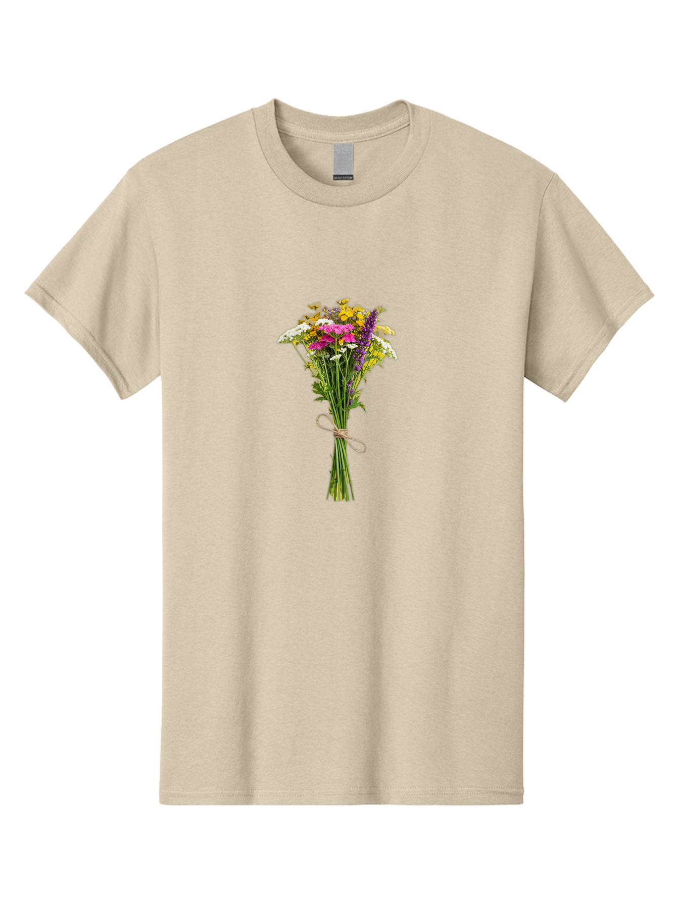 Wildflower-Bouquet-10 Men'S Graphic Tee, 100% Cotton, Comfortable Casual Summer Wear, Machine Washable, Vintage Camera, Old Camera, Antique Camera, Black Camera, Classic Photography, Photography Equipment, Nostalgic Device, Film Camera, Baf650