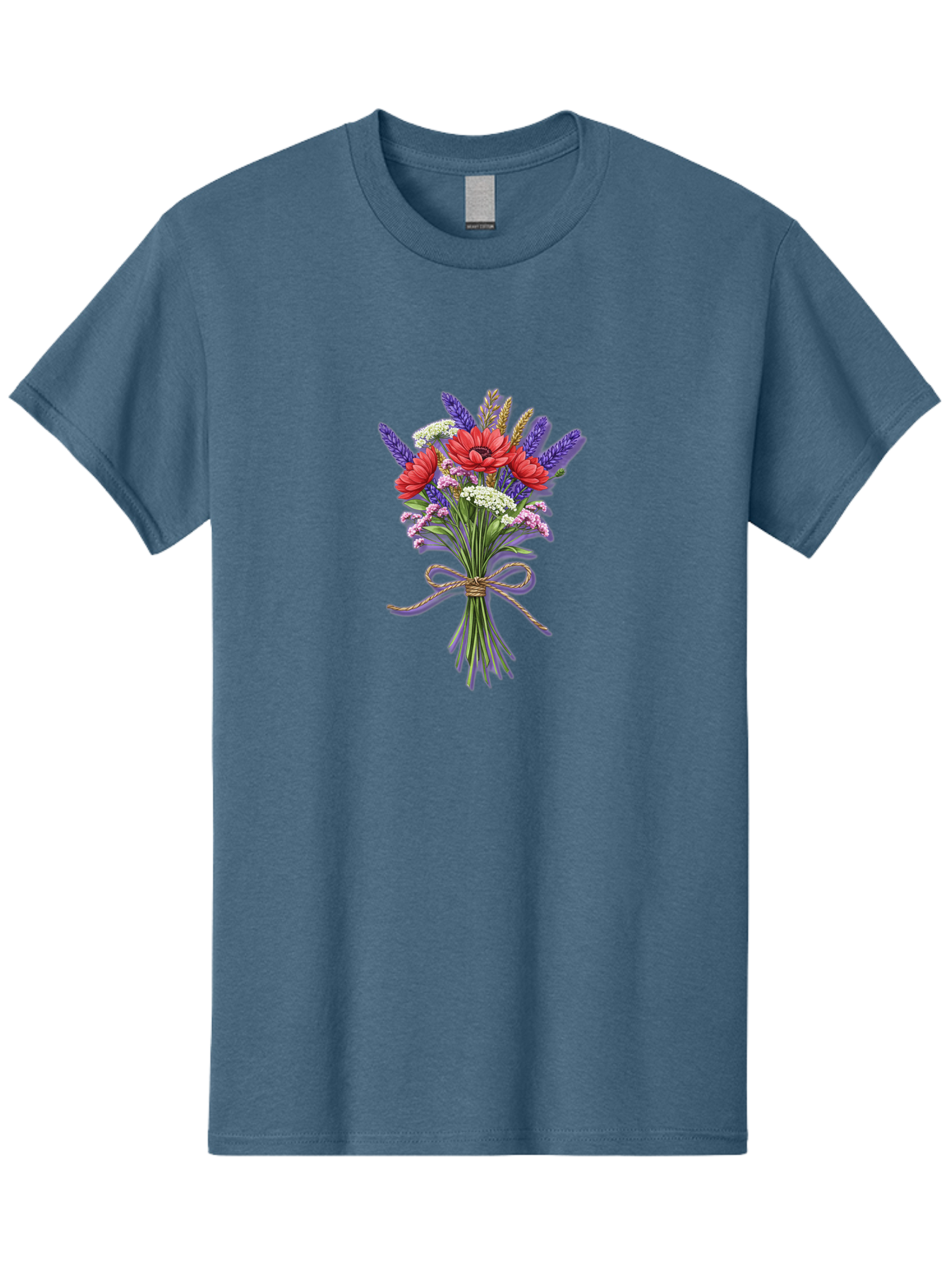Wildflower-Bouquet-8 Men'S Graphic Tee, 100% Cotton, Comfortable Casual Summer Wear, Machine Washable, Vintage Camera, Old Camera, Antique Camera, Black Camera, Classic Photography, Photography Equipment, Nostalgic Device, Film Camera, Baf661
