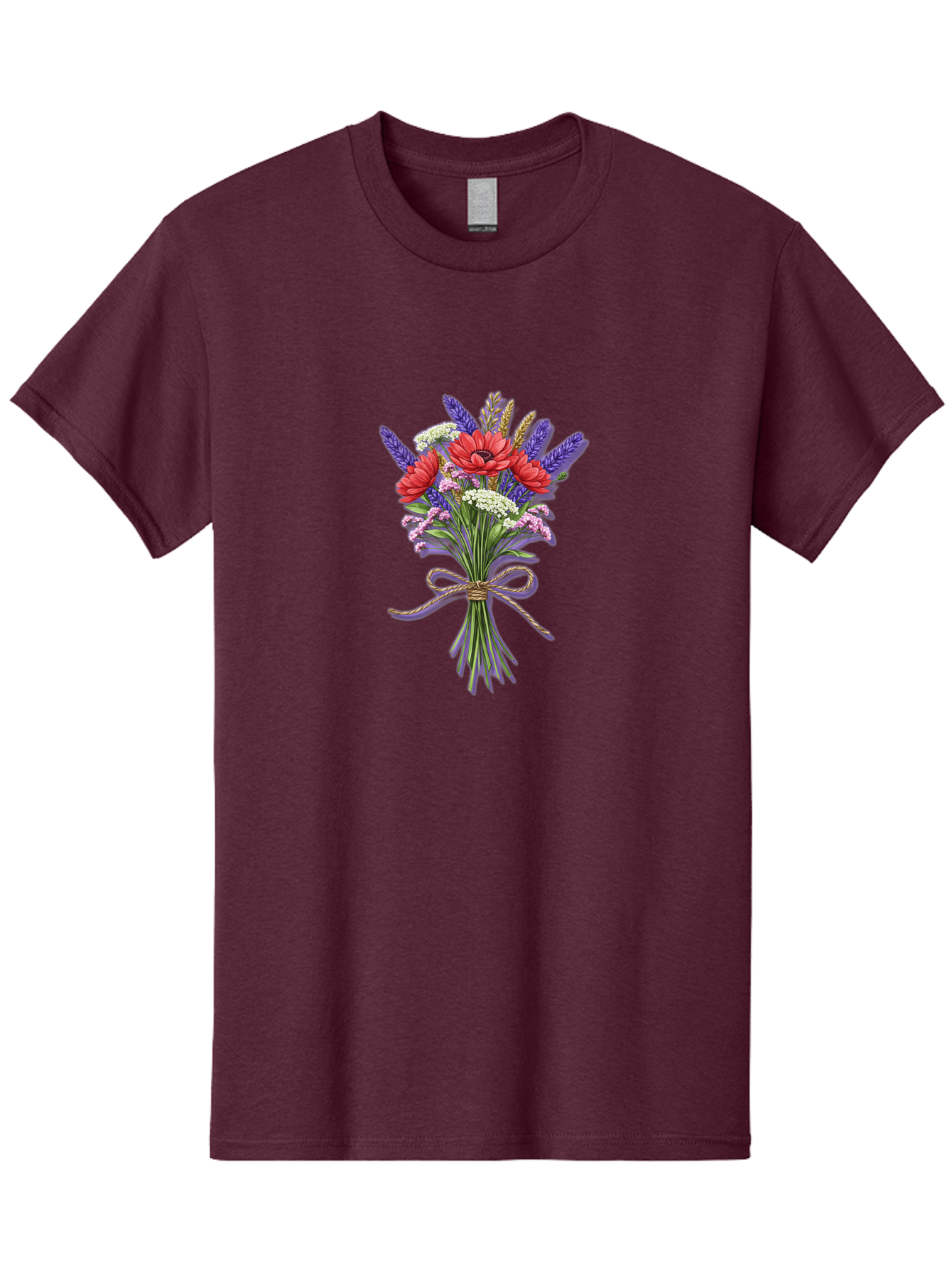 Wildflower-Bouquet-8 Men'S Graphic Tee, 100% Cotton, Comfortable Casual Summer Wear, Machine Washable, Vintage Camera, Old Camera, Antique Camera, Black Camera, Classic Photography, Photography Equipment, Nostalgic Device, Film Camera, Baf661