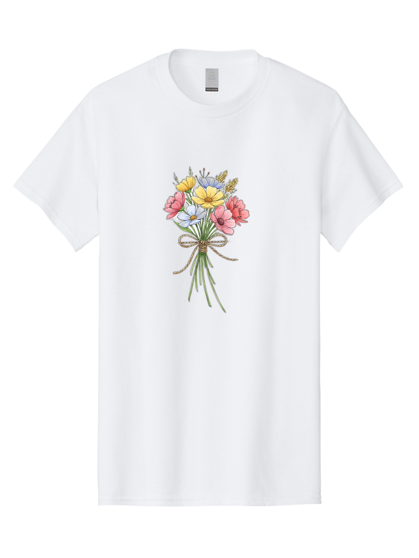 Wildflower-Bouquet Men'S Graphic Tee, 100% Cotton, Comfortable Casual Summer Wear, Machine Washable, Vintage Camera, Old Camera, Antique Camera, Black Camera, Classic Photography, Photography Equipment, Nostalgic Device, Film Camera, Baf663