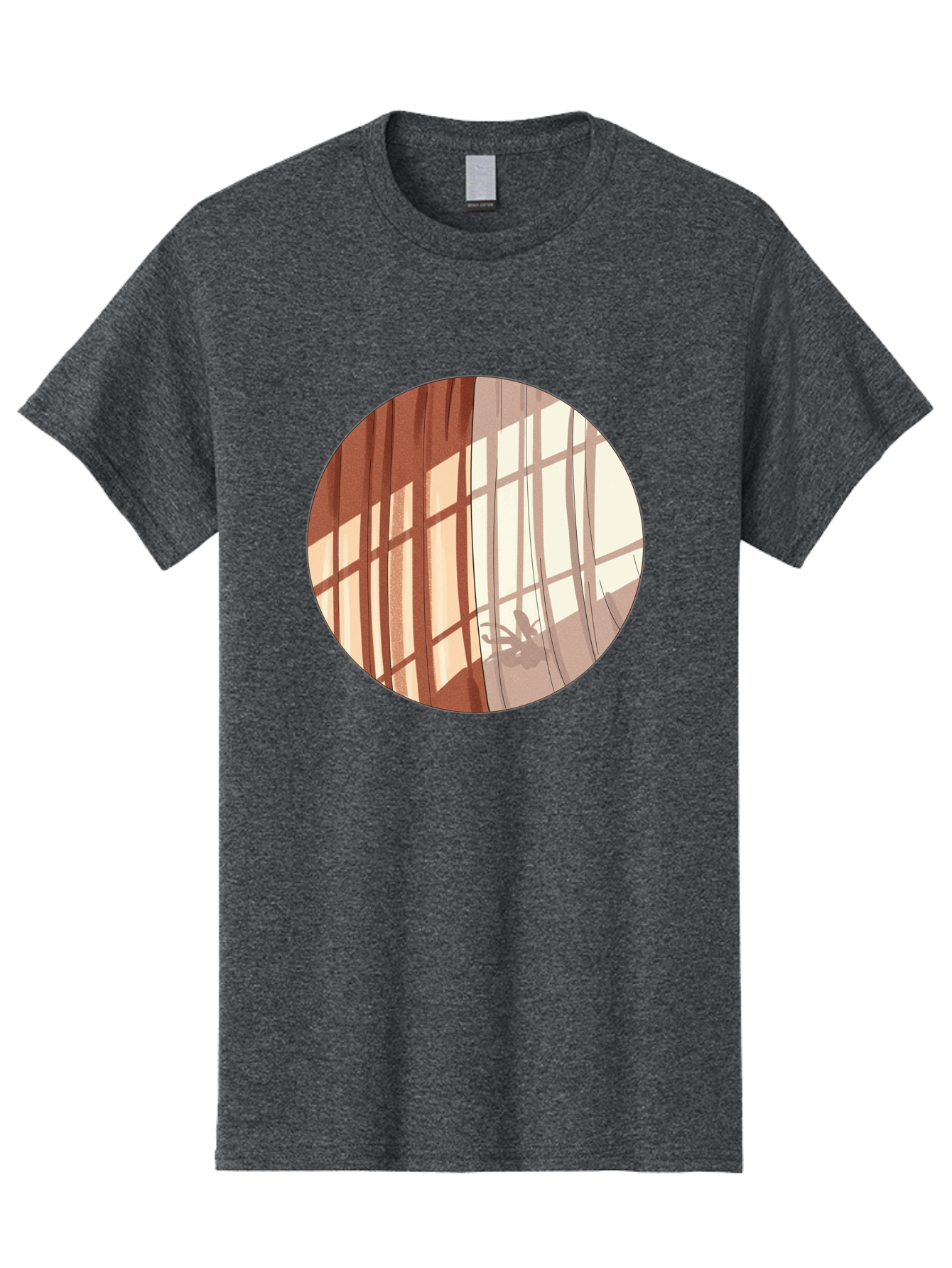 Window-Curtain-Shadows Men'S Graphic Tee, 100% Cotton, Comfortable Casual Summer Wear, Machine Washable, Vintage Camera, Old Camera, Antique Camera, Black Camera, Classic Photography, Photography Equipment, Nostalgic Device, Film Camera, Baf664