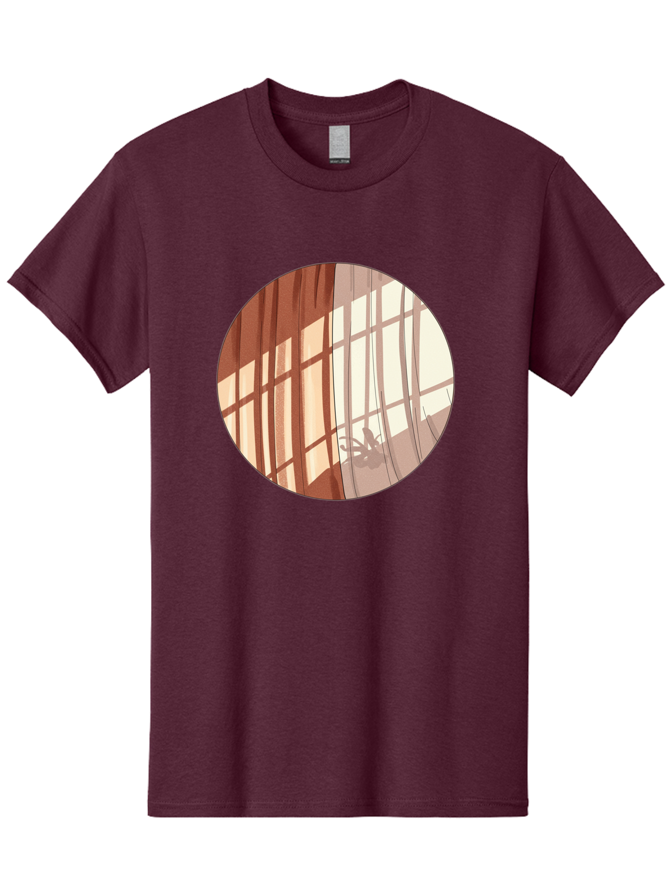 Window-Curtain-Shadows Men'S Graphic Tee, 100% Cotton, Comfortable Casual Summer Wear, Machine Washable, Vintage Camera, Old Camera, Antique Camera, Black Camera, Classic Photography, Photography Equipment, Nostalgic Device, Film Camera, Baf664