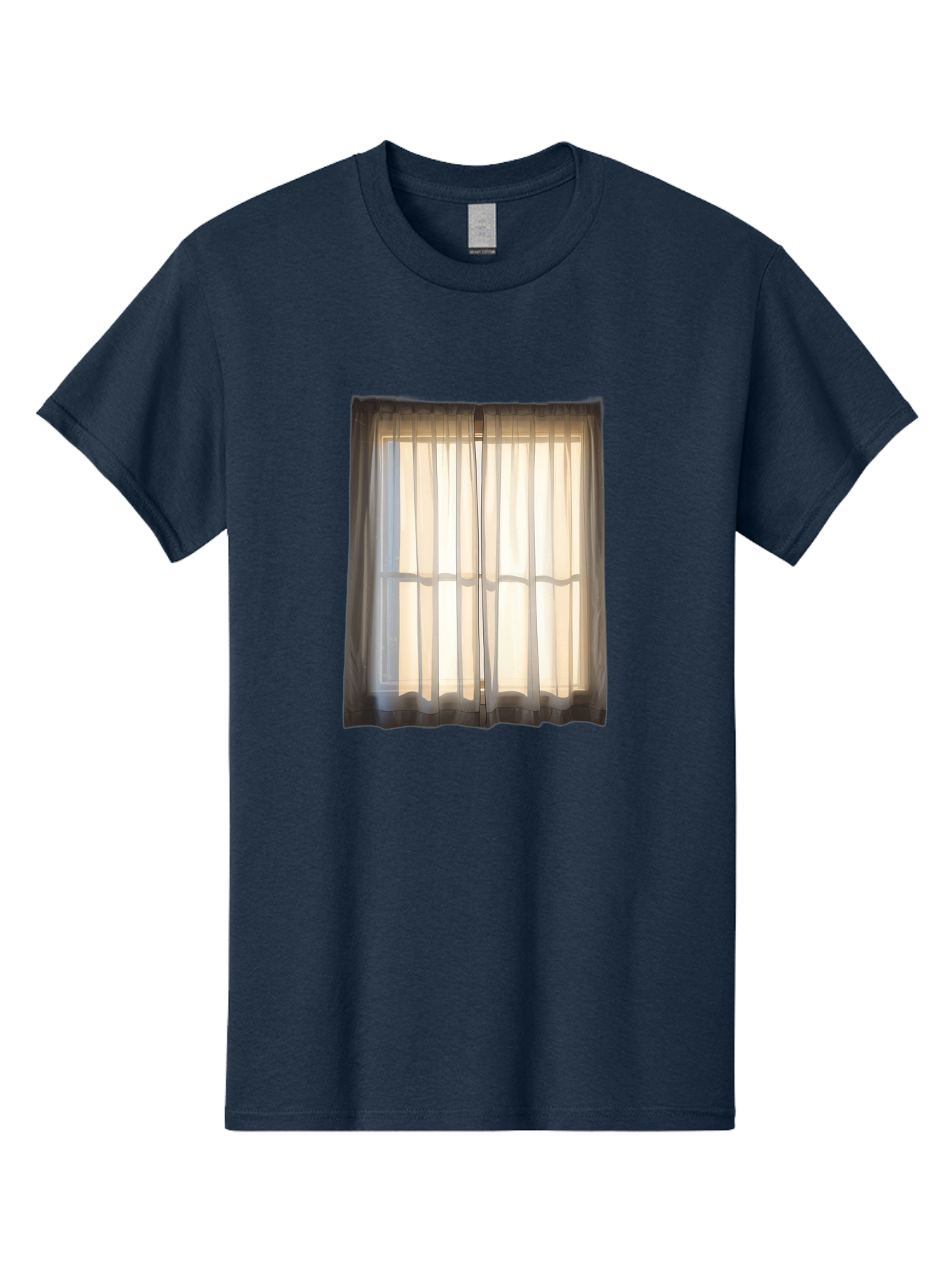Window-With-Curtains-1 Men'S Graphic Tee, 100% Cotton, Comfortable Casual Summer Wear, Machine Washable, Vintage Camera, Old Camera, Antique Camera, Black Camera, Classic Photography, Photography Equipment, Nostalgic Device, Film Camera, Baf666