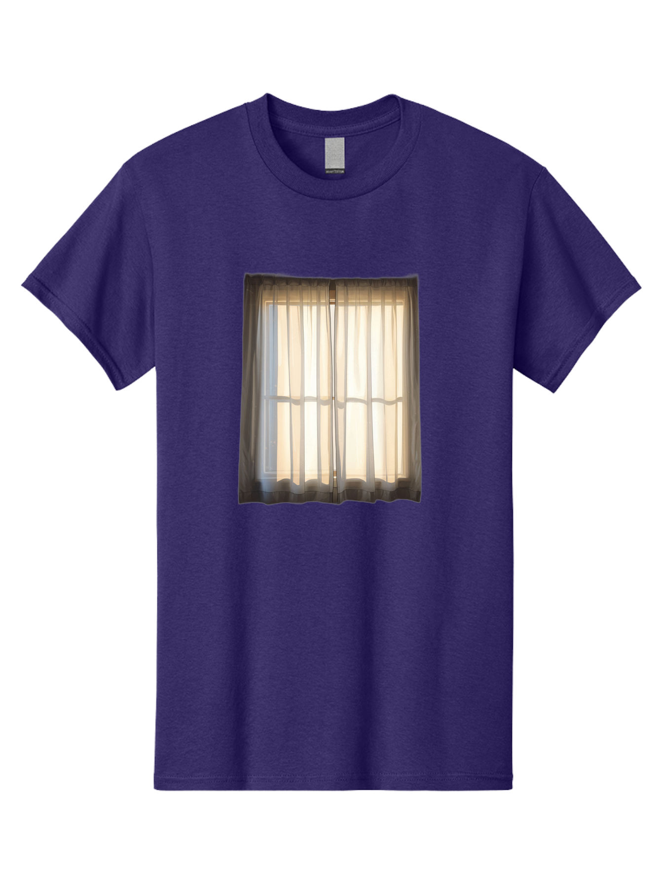 Window-With-Curtains-1 Men'S Graphic Tee, 100% Cotton, Comfortable Casual Summer Wear, Machine Washable, Vintage Camera, Old Camera, Antique Camera, Black Camera, Classic Photography, Photography Equipment, Nostalgic Device, Film Camera, Baf666
